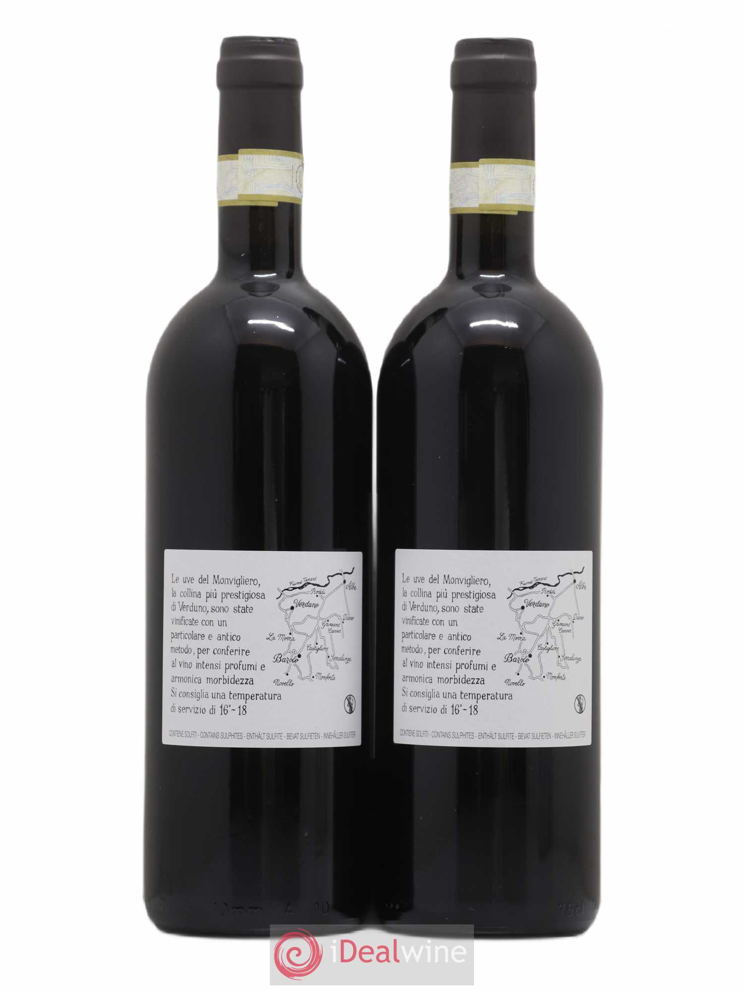 Barolo DOCG Monvigliero Comm. Giovan Battista Burlotto 2014 - Lot de 2 bouteilles - 1