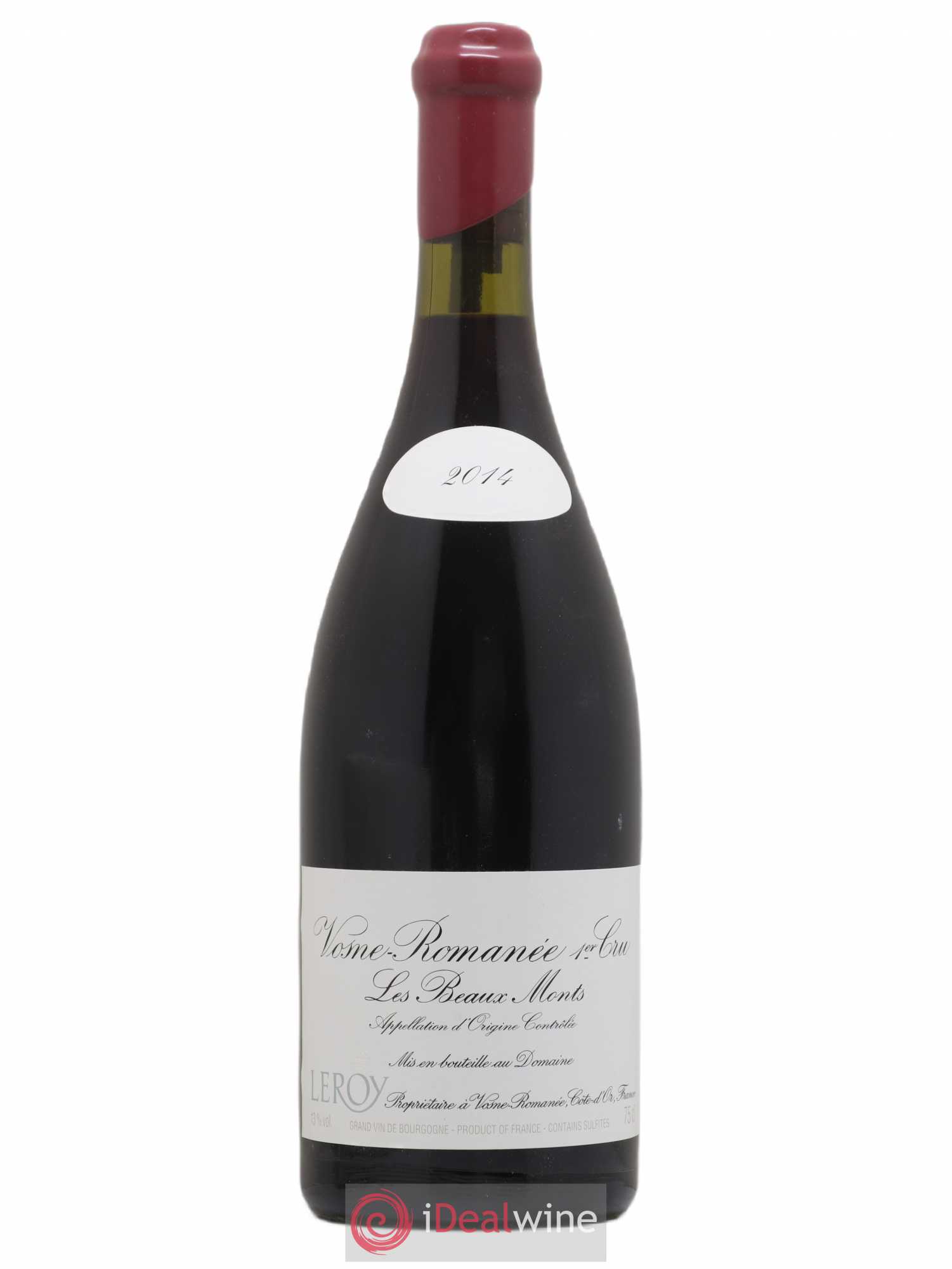 Vosne-Romanée 1er Cru Les Beaux-Monts Leroy (Domaine) Les Beaux Monts Leroy 2014 - Lotto di 1 bottiglia - 0