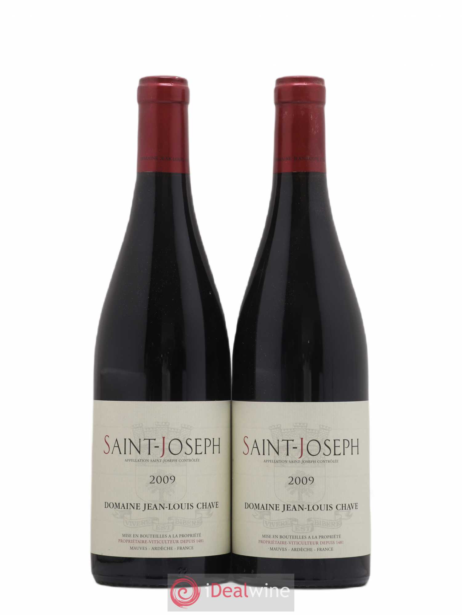 Saint-Joseph Jean-Louis Chave 2009 - Lot de 2 bouteilles - 0