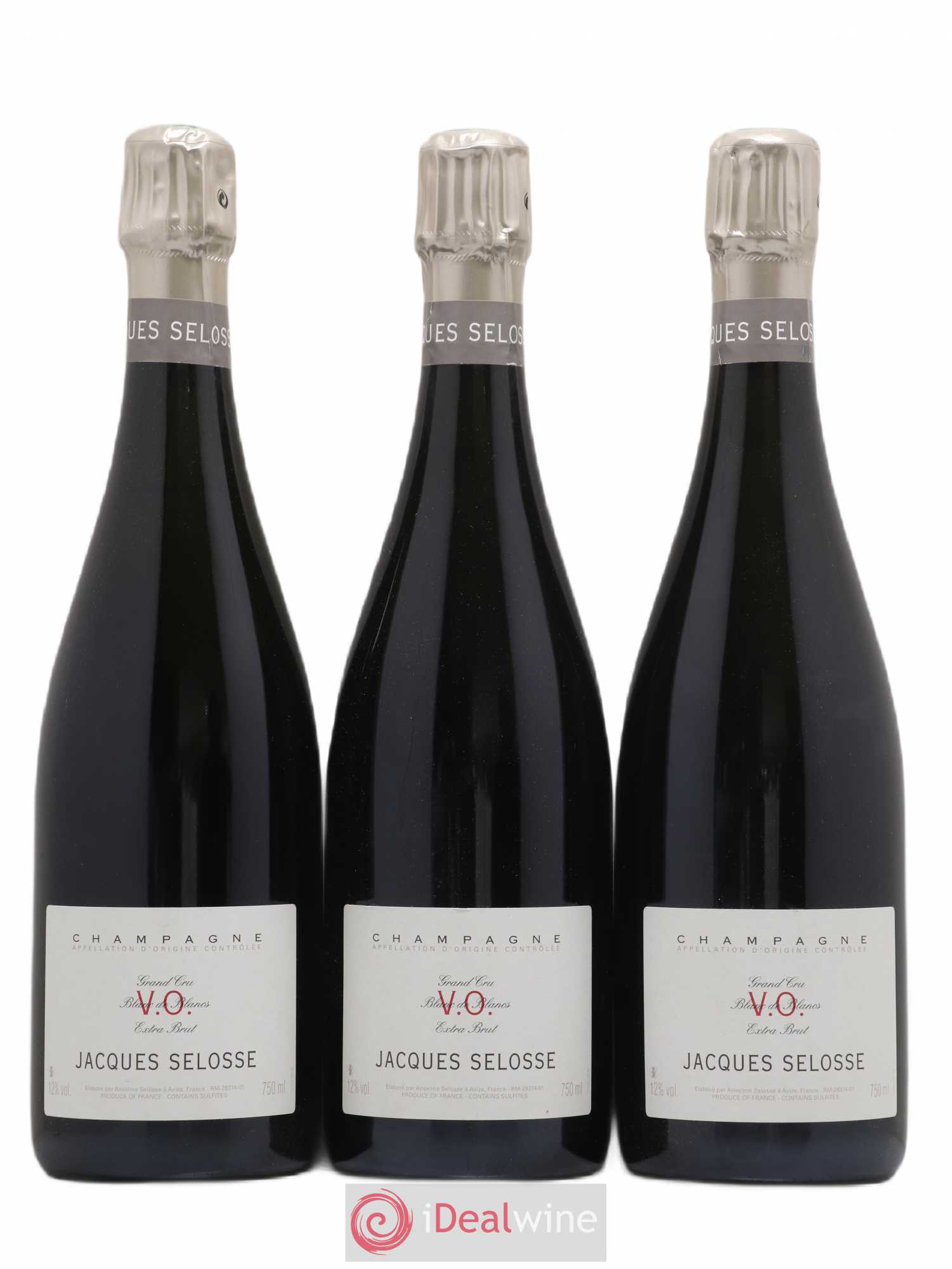 Version Originale Jacques Selosse - Lot de 3 bouteilles - 0