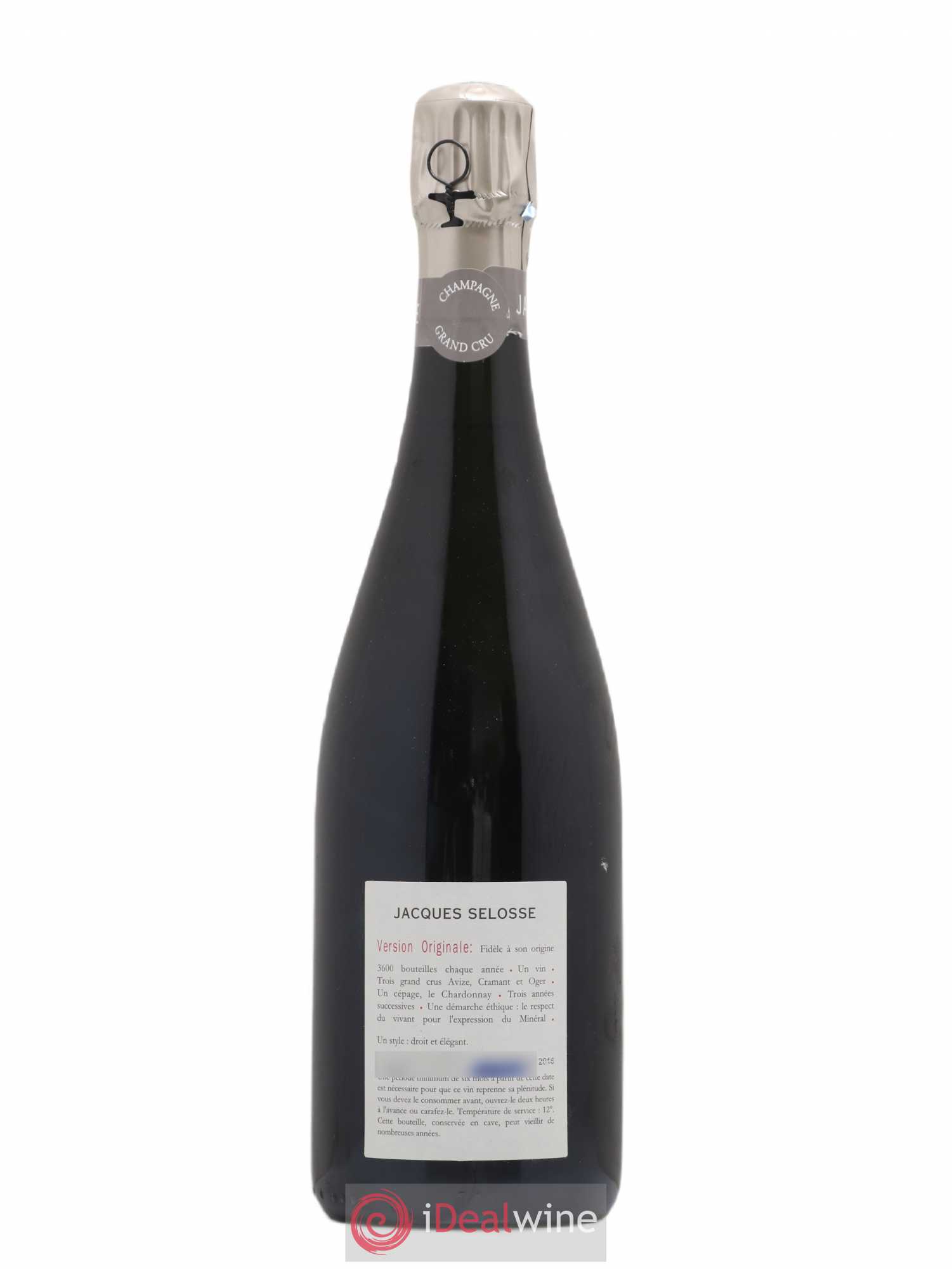 Version Originale Jacques Selosse - Lot de 1 bouteille - 1