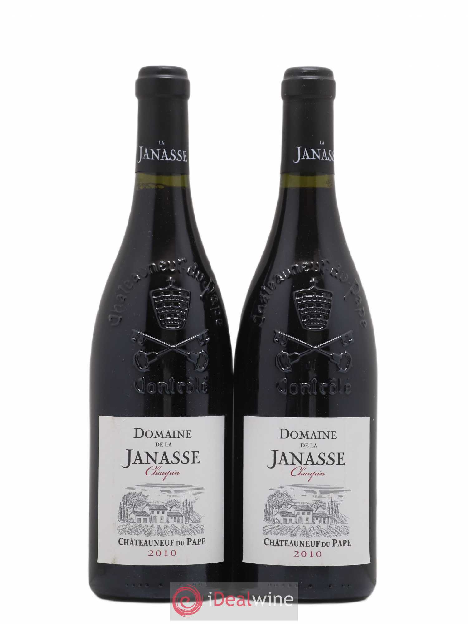 Châteauneuf-du-Pape Cuvée Chaupin La Janasse (Domaine de) 2010 - Lot de 2 bouteilles - 0