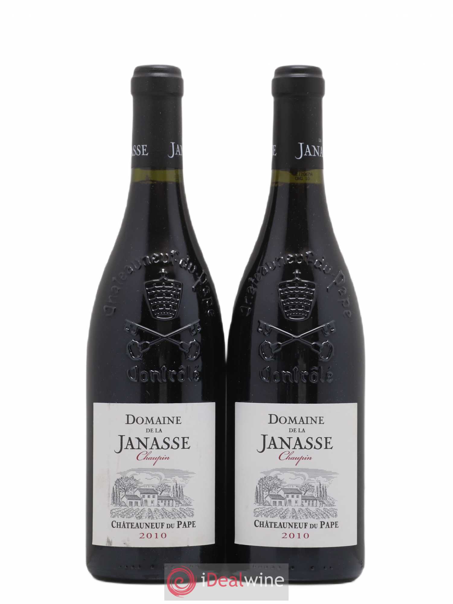 Châteauneuf-du-Pape Cuvée Chaupin La Janasse (Domaine de) 2010 - Lot de 2 bouteilles - 0