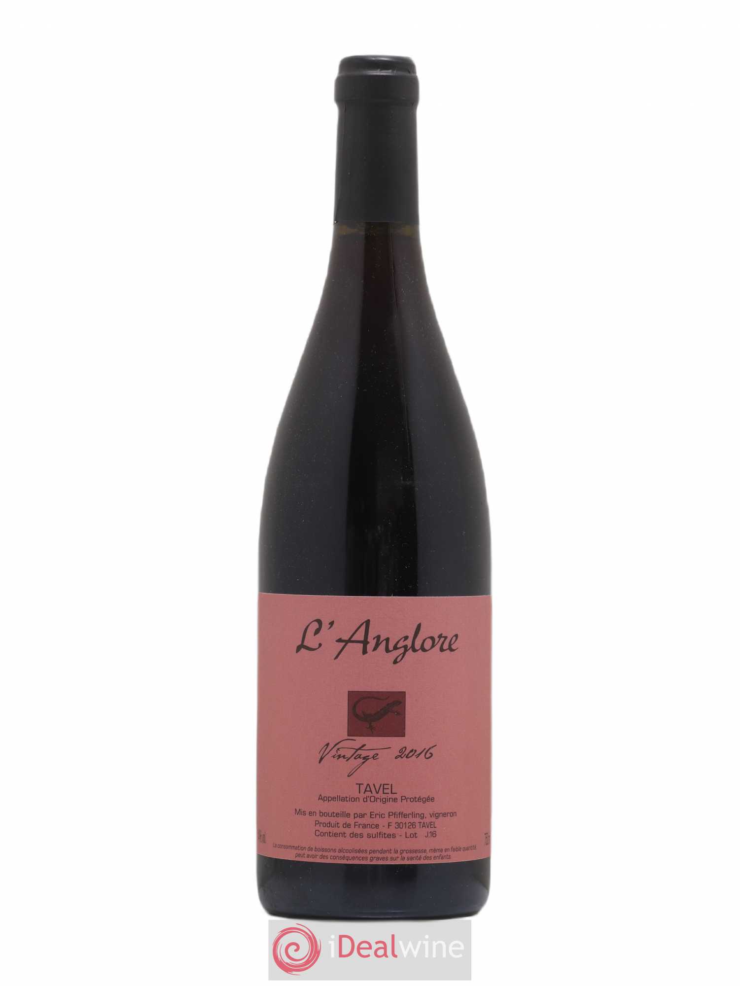 Tavel Vintage L'Anglore 2016 - Lot de 1 bouteille - 0