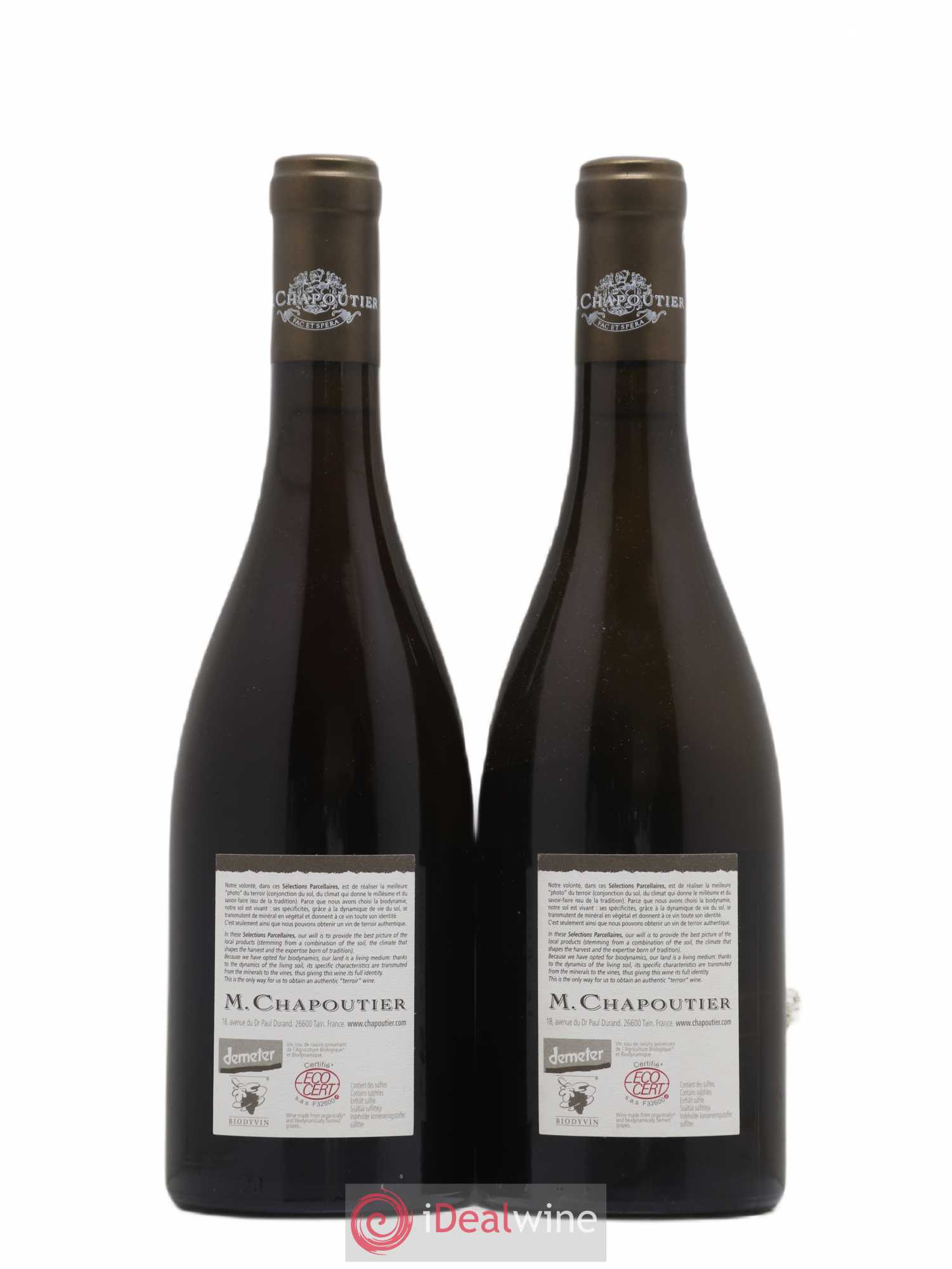 Hermitage Ermitage de l'Orée Chapoutier 2005 - Lot de 2 bouteilles - 1