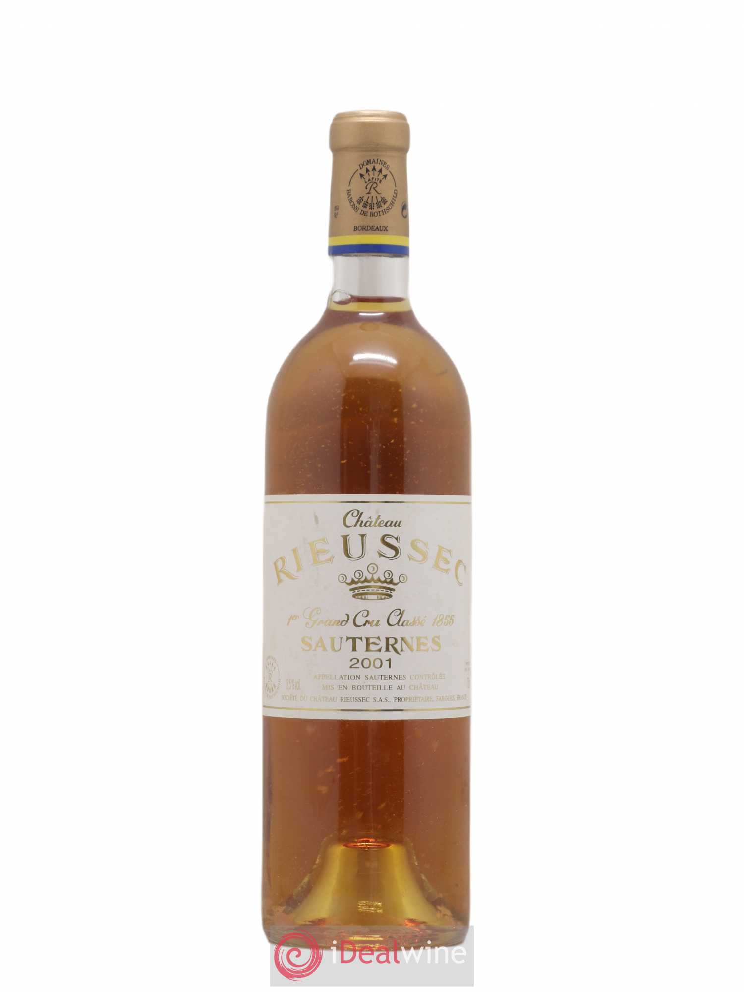 Château Rieussec 1er Grand Cru Classé 2001 - Posten von 1 Flasche - 0