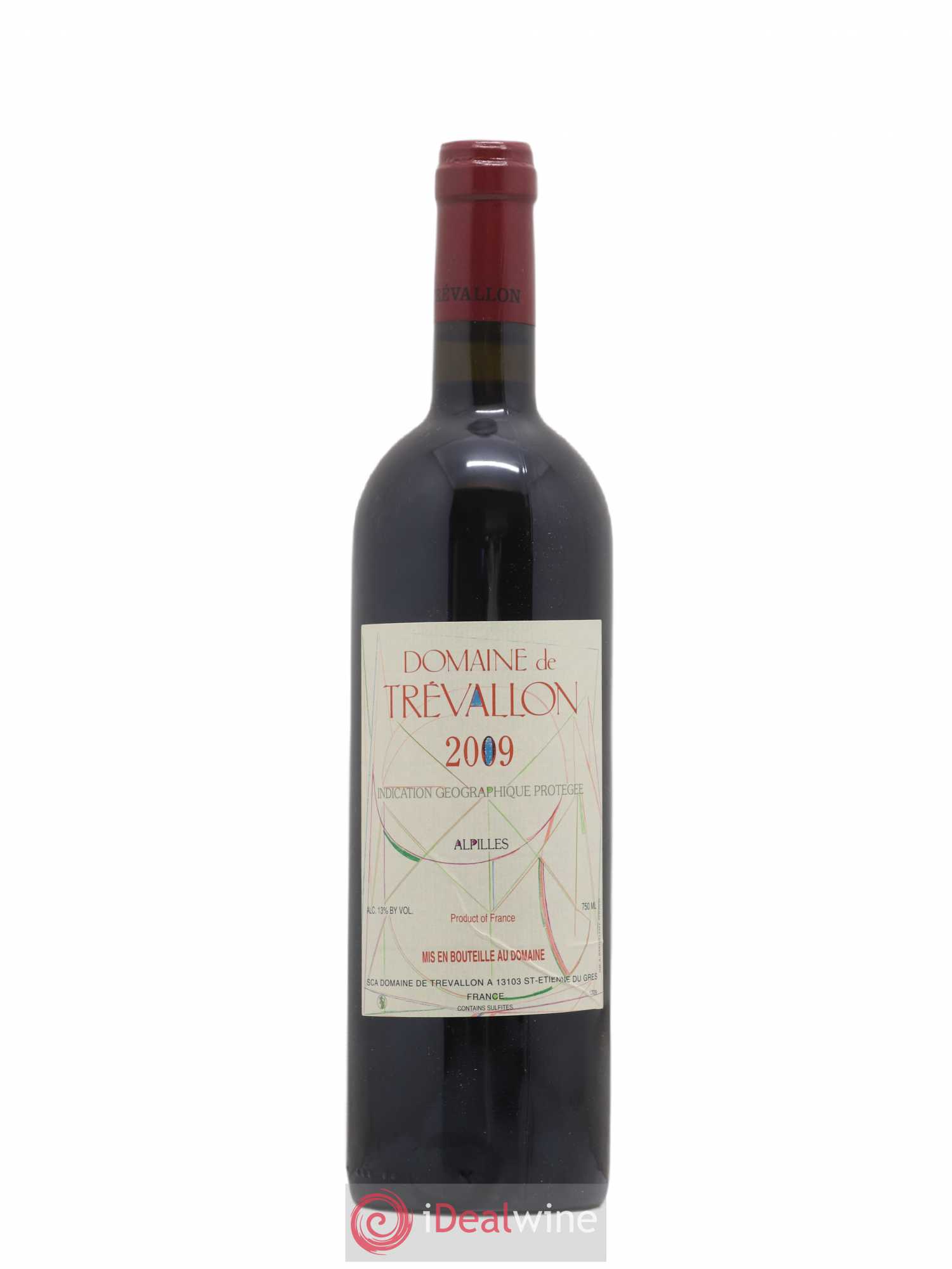 Alpilles Trévallon (Domaine de) Eloi Dürrbach 2009 - Lot de 1 bouteille - 0