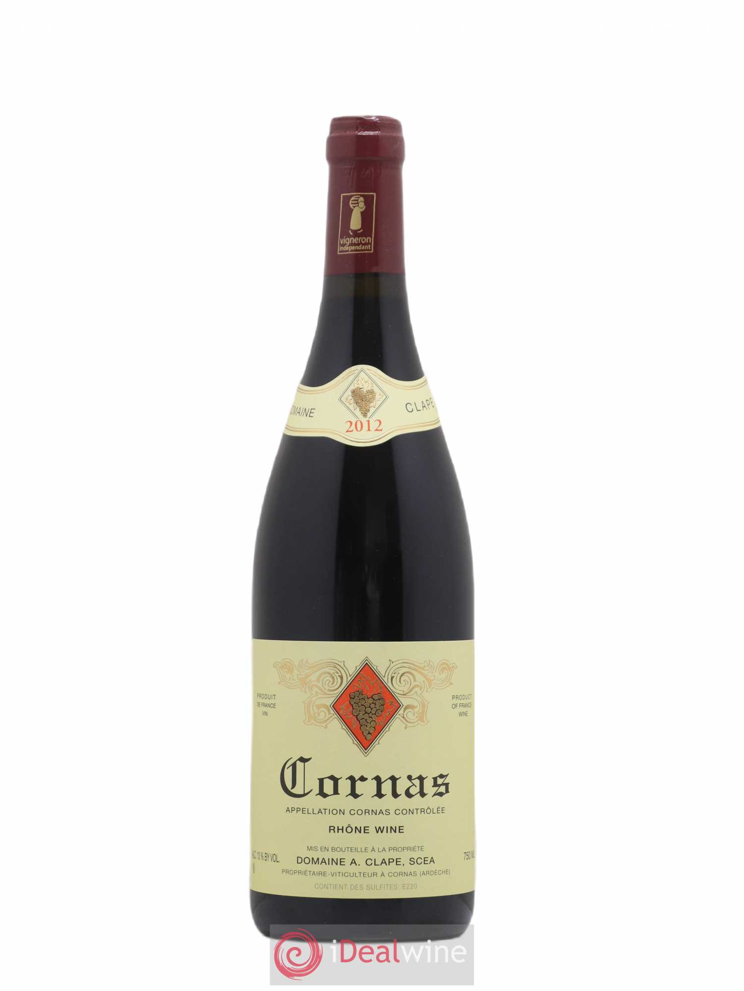 Cornas Auguste Clape 2012 - Lot de 1 bouteille - 0