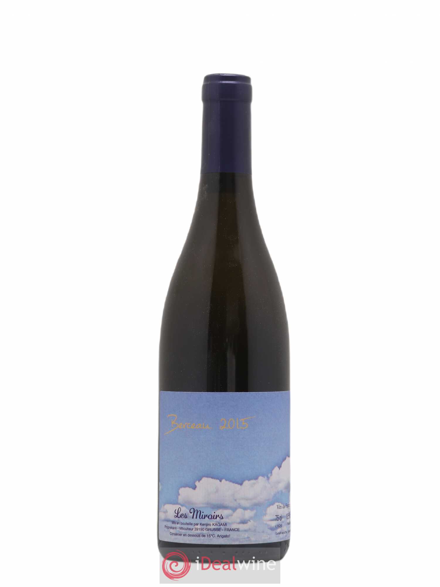 Vin de France Le Berceau Kenjiro Kagami - Domaine des Miroirs 2015 - Lot de 1 bouteille - 0