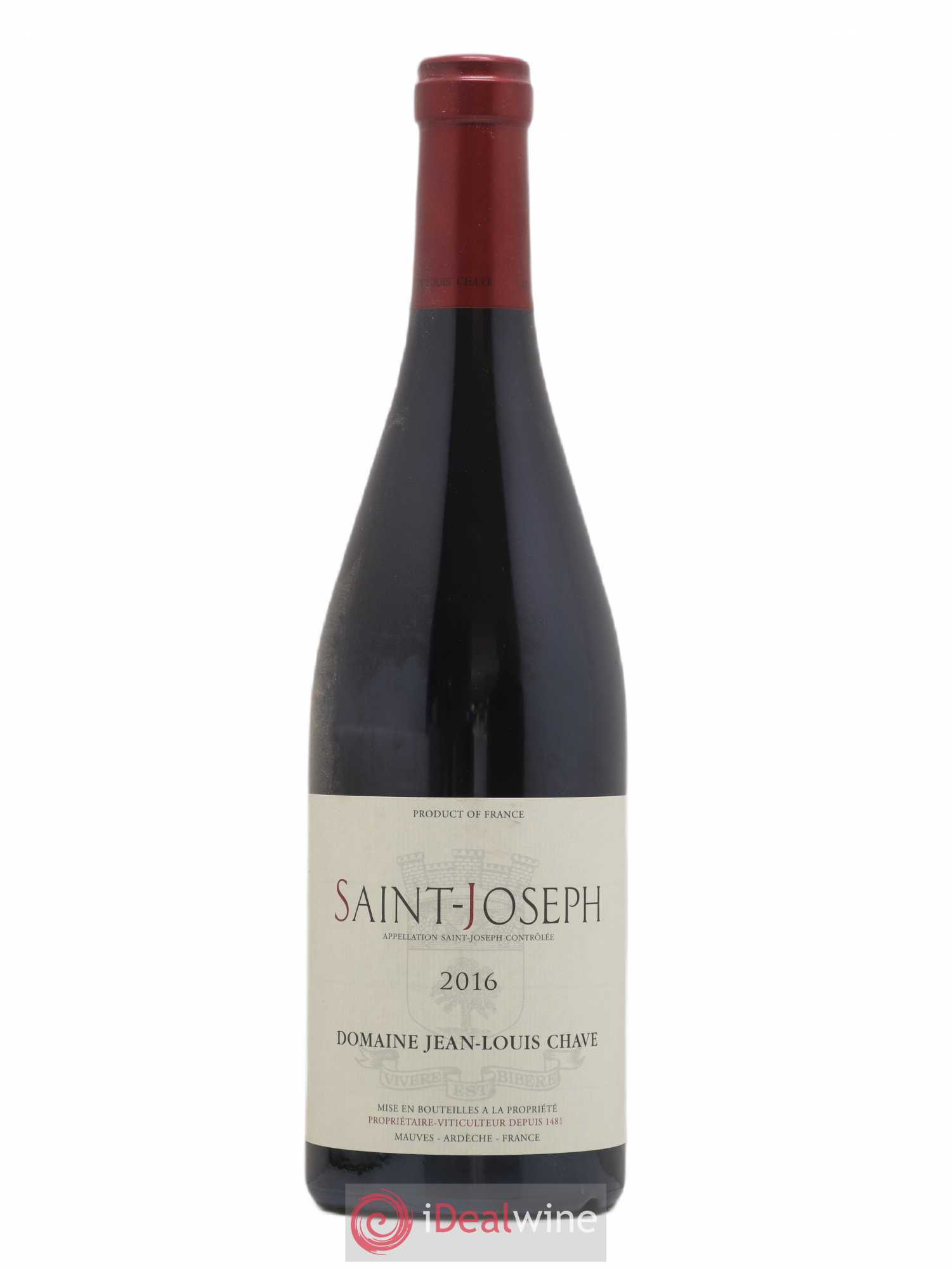 Saint-Joseph Jean-Louis Chave 2016 - Lot de 1 bouteille - 0