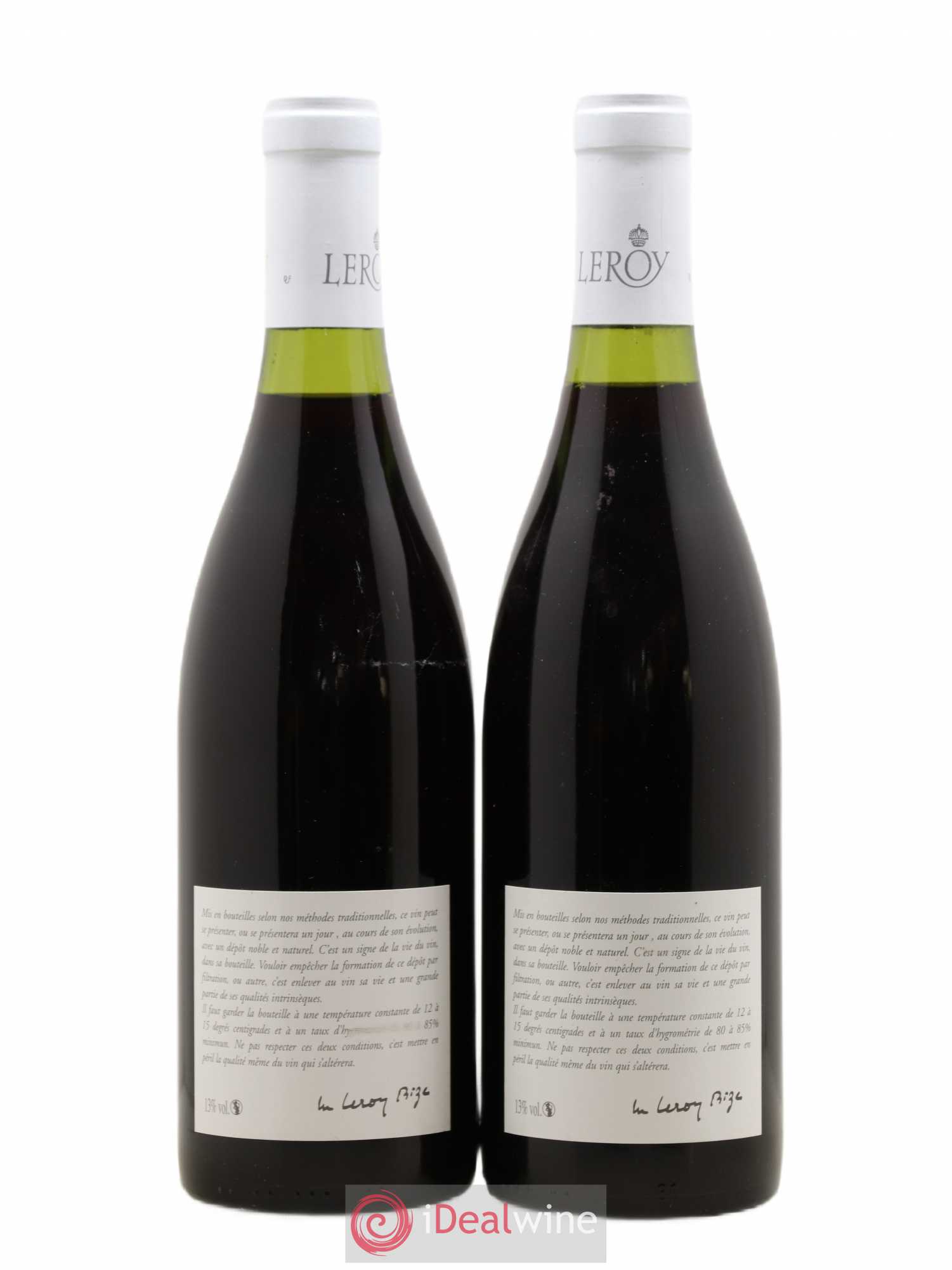 Savigny-lès-Beaune Leroy SA 2005 - Lot de 2 bouteilles - 1