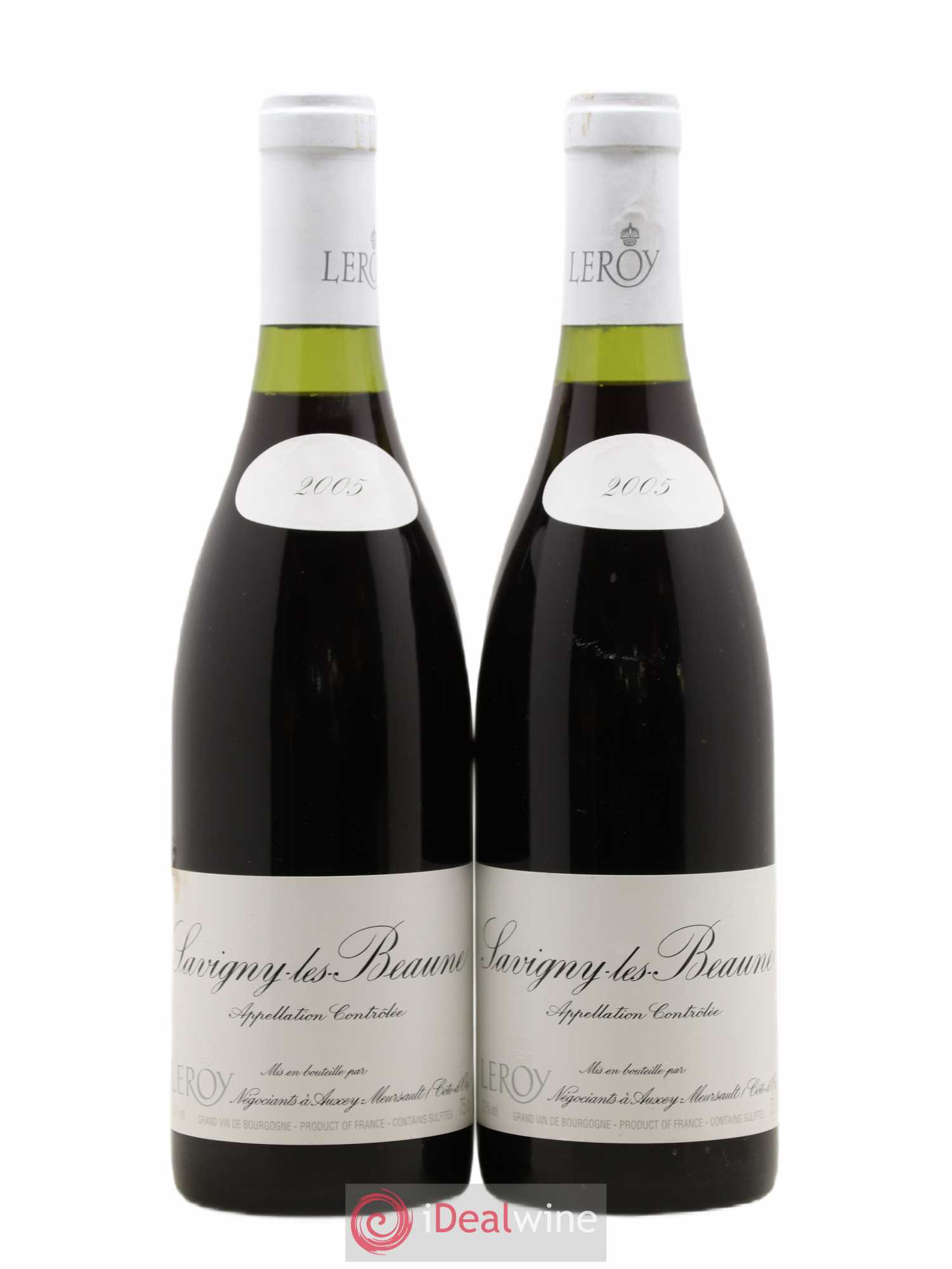 Savigny-lès-Beaune Leroy SA 2005 - Lot de 2 bouteilles - 0