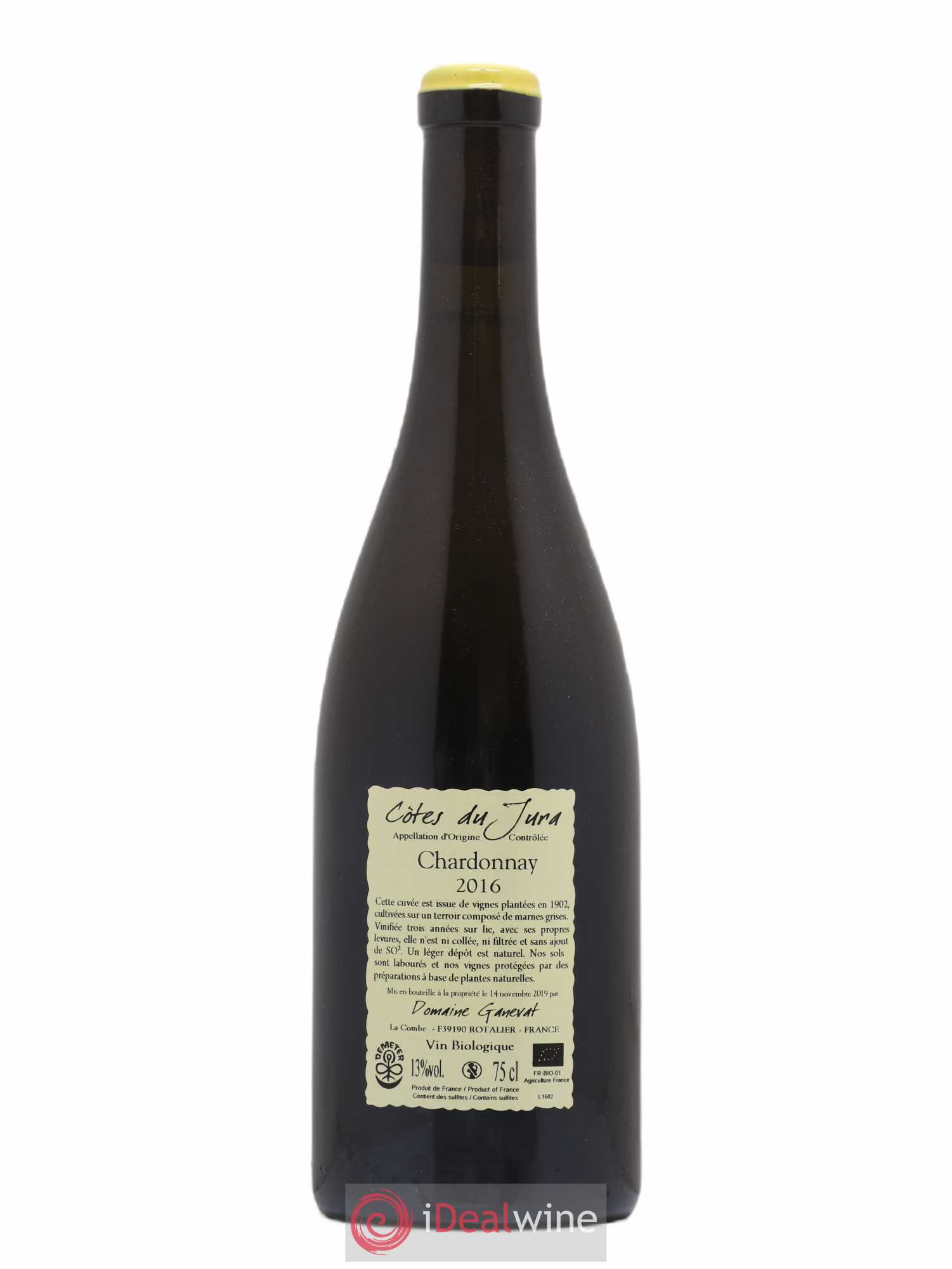 Côtes du Jura Les Chalasses Vieilles Vignes Jean-François Ganevat (Domaine) 2016 - Lot de 1 bouteille - 1