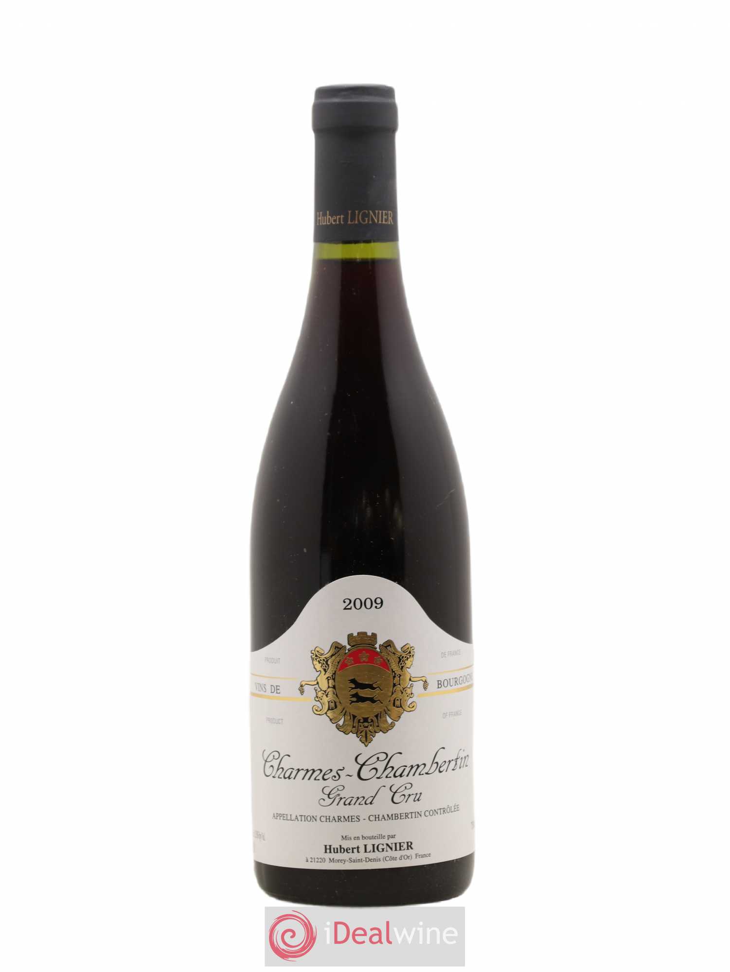 Charmes-Chambertin Grand Cru Hubert Lignier (Domaine) 2009 - Lot de 1 bouteille - 0