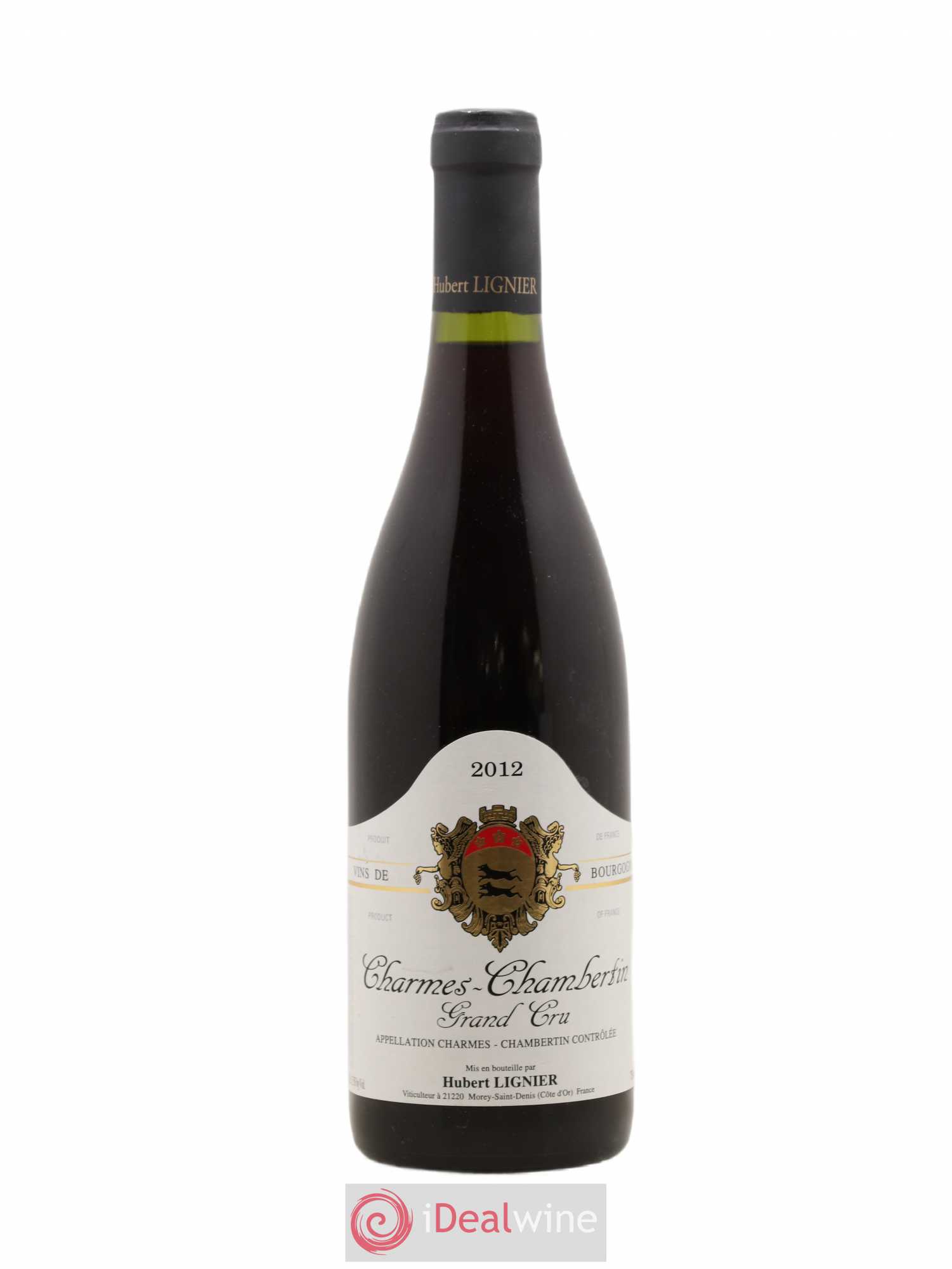 Charmes-Chambertin Grand Cru Hubert Lignier (Domaine) 2012 - Lot de 1 bouteille - 0