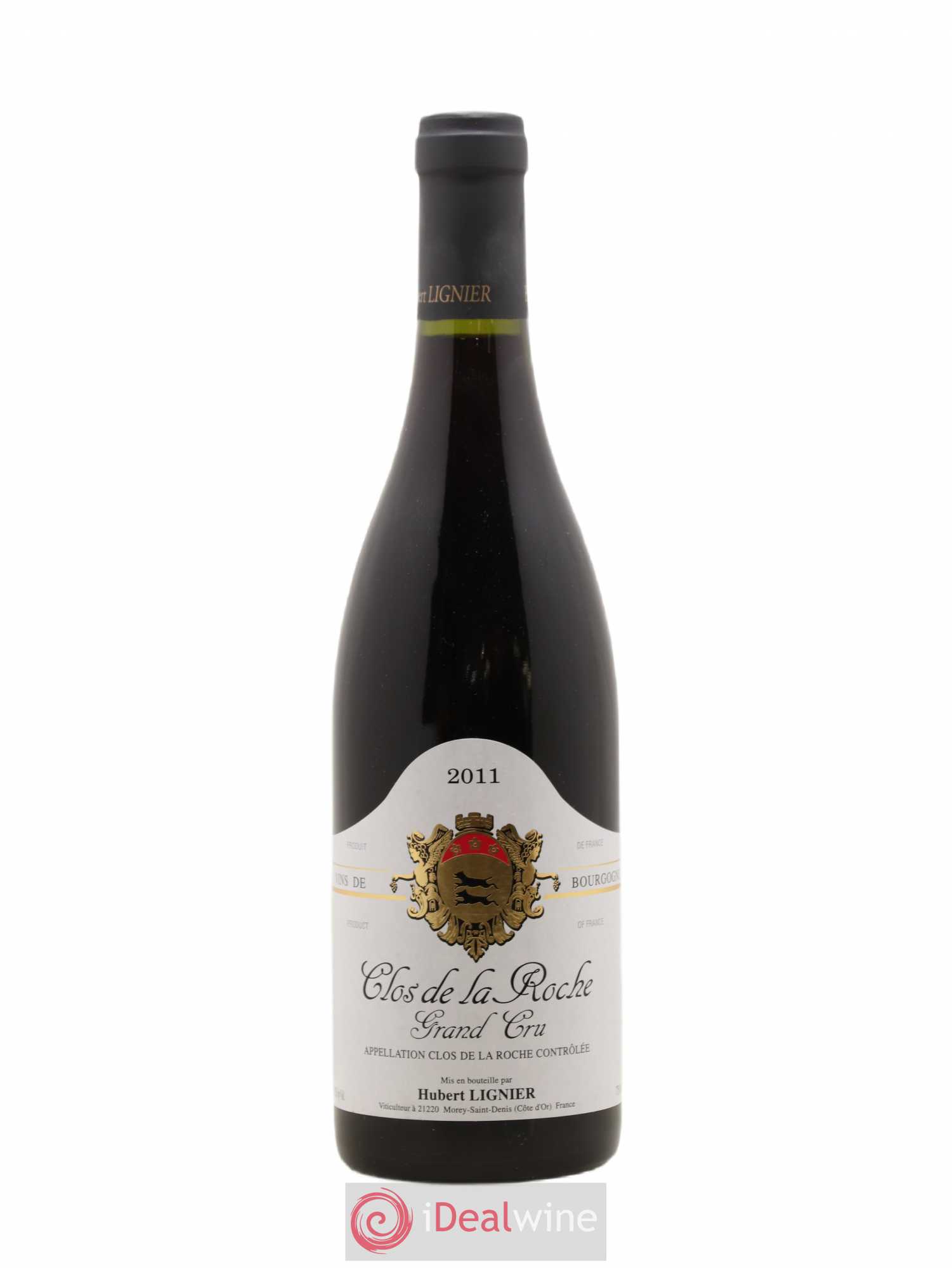 Clos de la Roche Grand Cru Hubert Lignier (Domaine) 2011 - Lot de 1 bouteille - 0