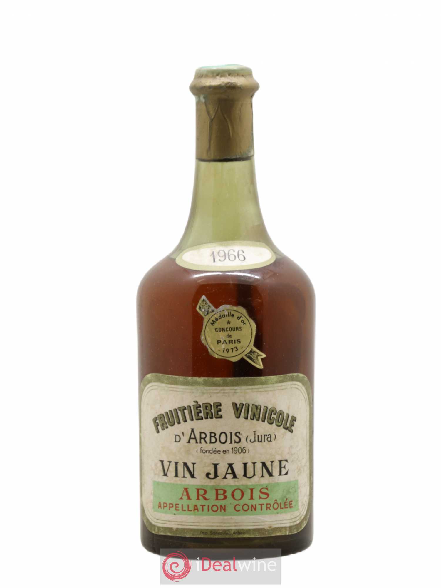 Arbois Vin Jaune Fruitière Vinicole d'Arbois 1966 - Lot de 1 bouteille - 0