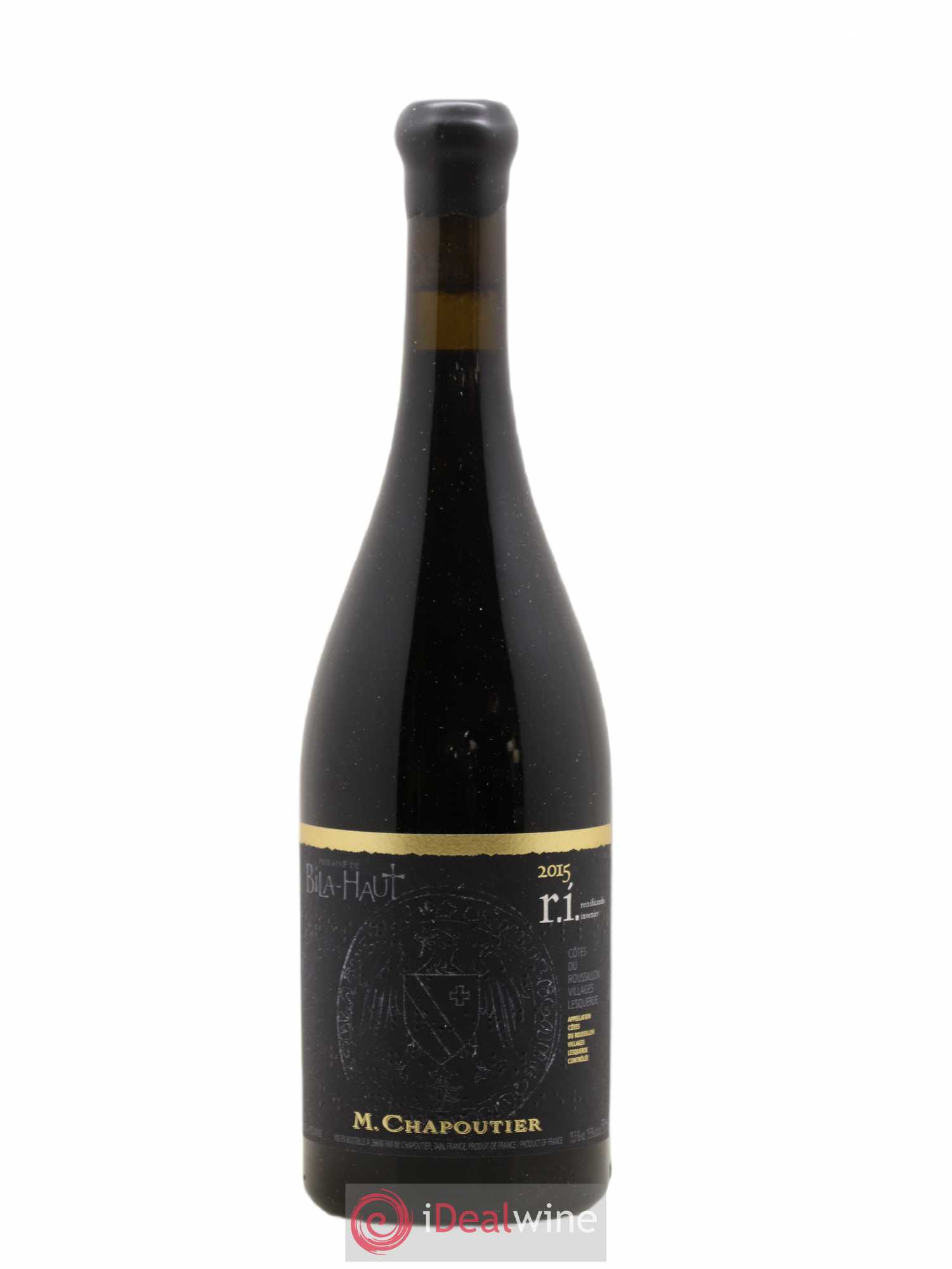 Côtes-du-Roussillon Villages Lesquerde Bila-Haut (Domaine) R.I Rectificando Invenies Chapoutier 2015 - Lot de 1 bouteille - 0