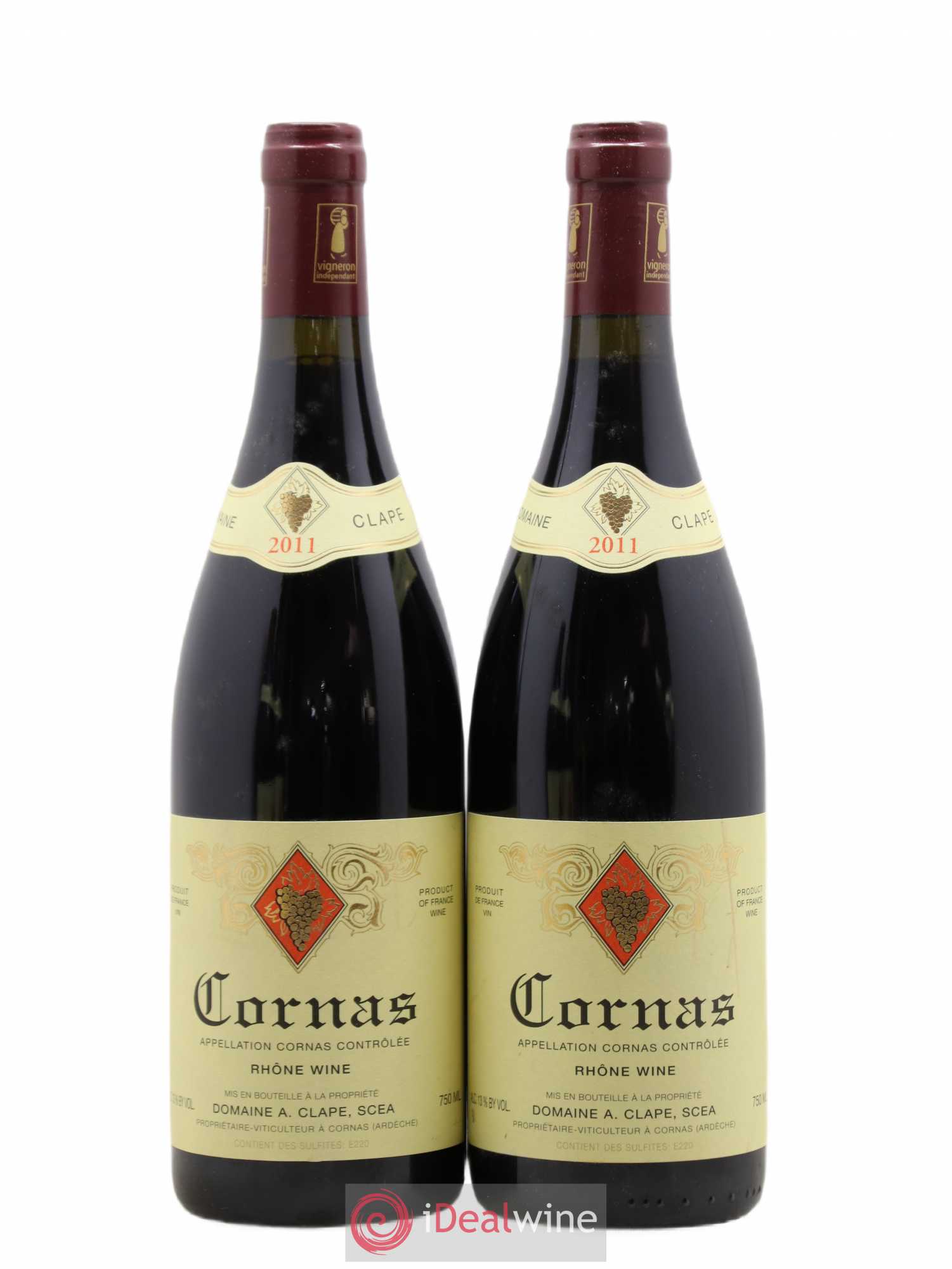 Cornas Auguste Clape 2011 - Lot de 2 bouteilles - 0