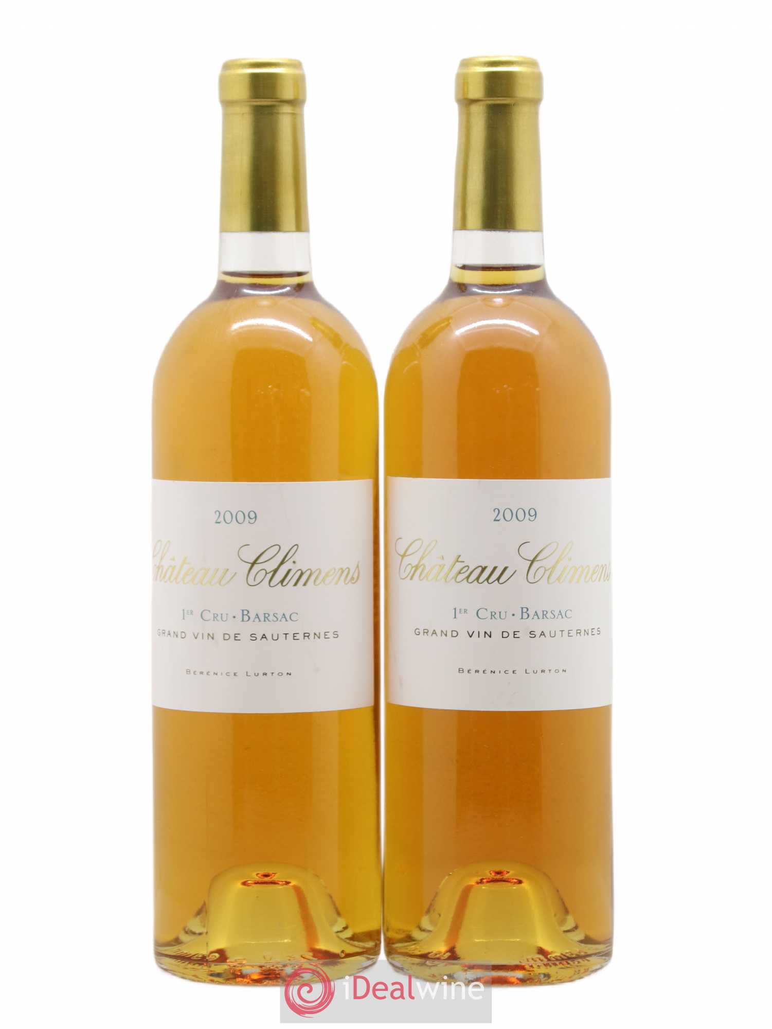 Château Climens 1er Grand Cru Classé 2009 - Lotto di 2 bottiglie - 0