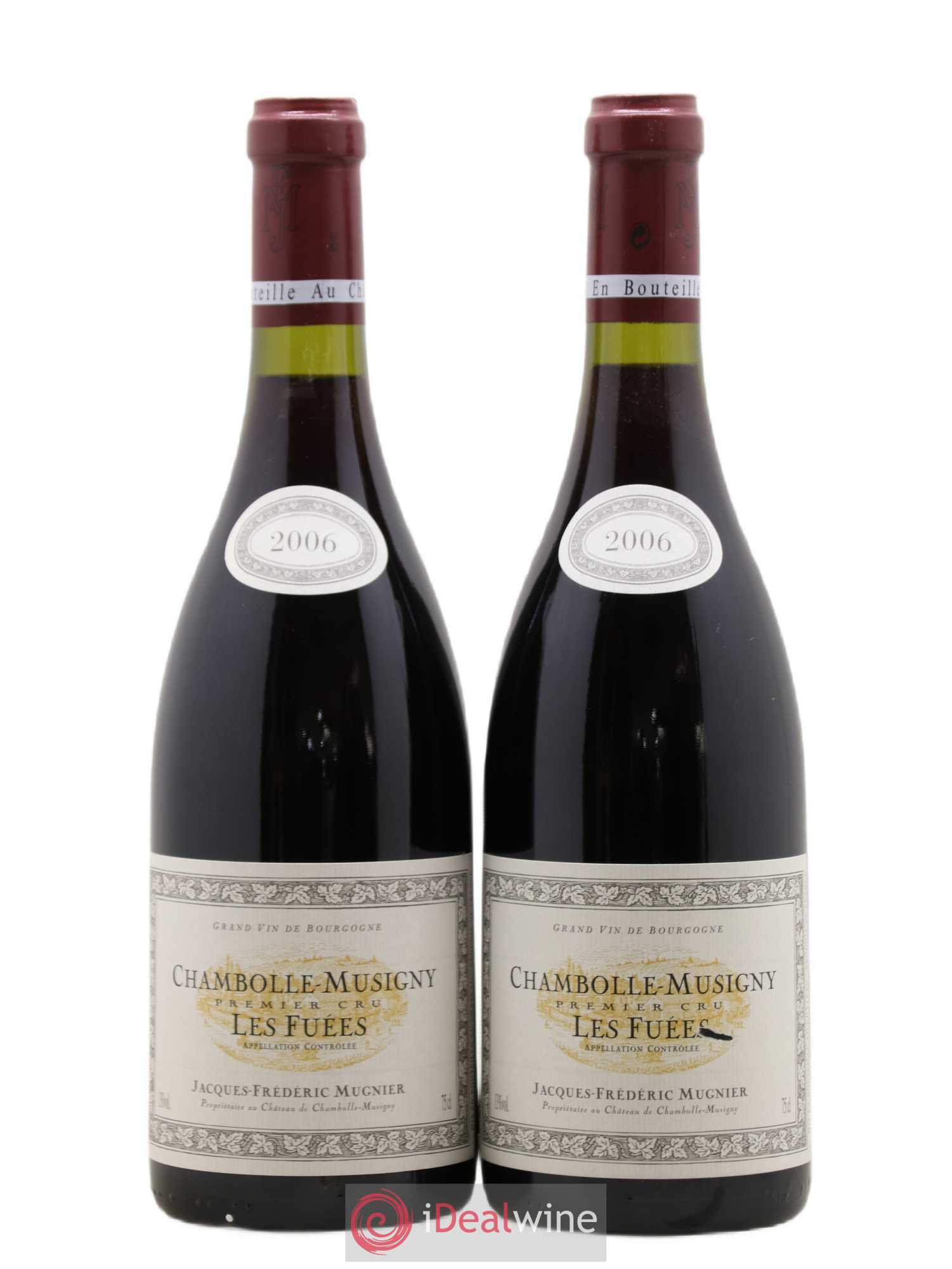 Chambolle-Musigny 1er Cru Les Fuées Jacques-Frédéric Mugnier 2006 - Lot de 2 bouteilles - 0