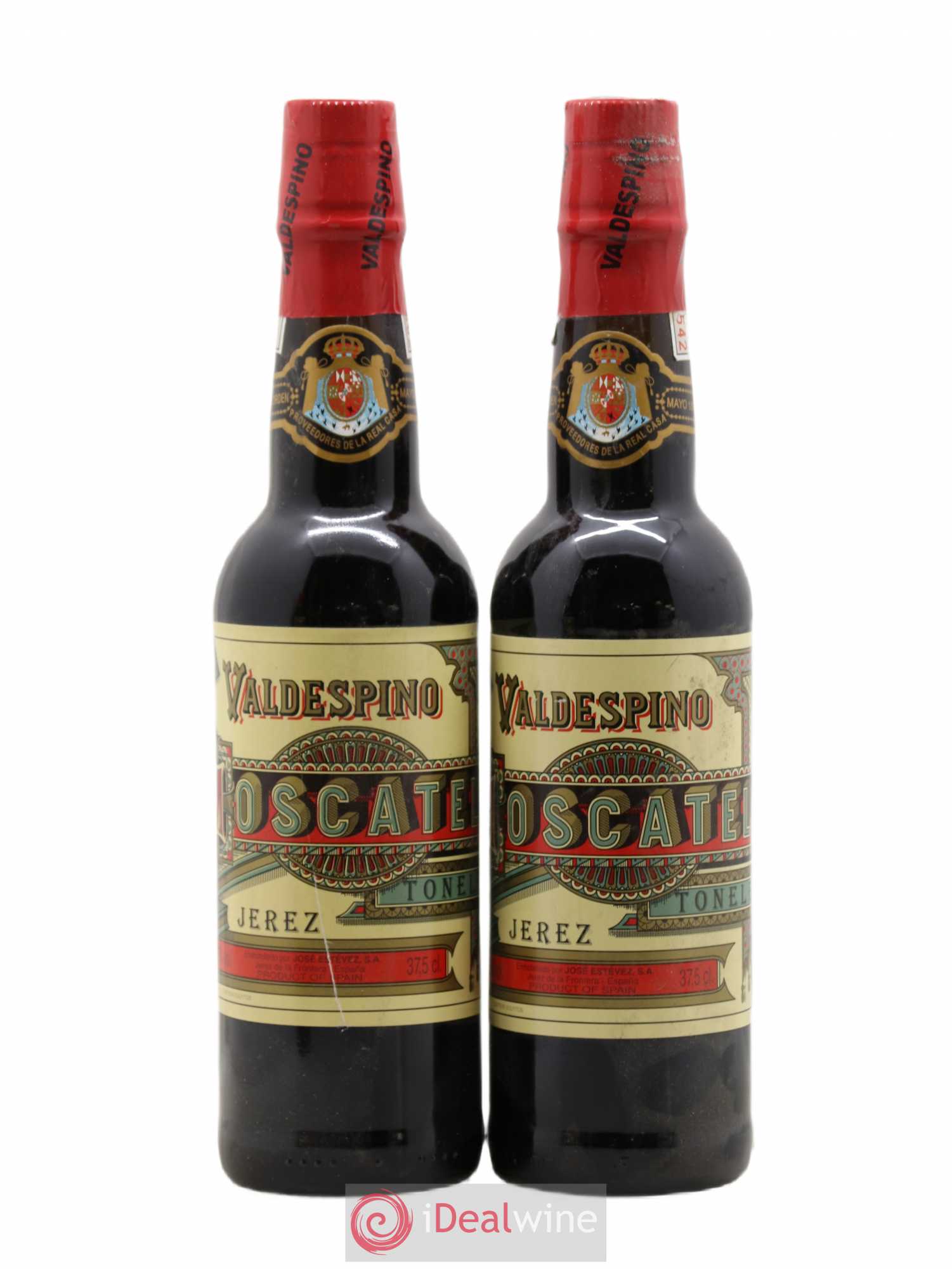 Jerez (Xerez, Sherry) Moscatel Valdespino - Posten von 2 Demi-Flaschen - 0