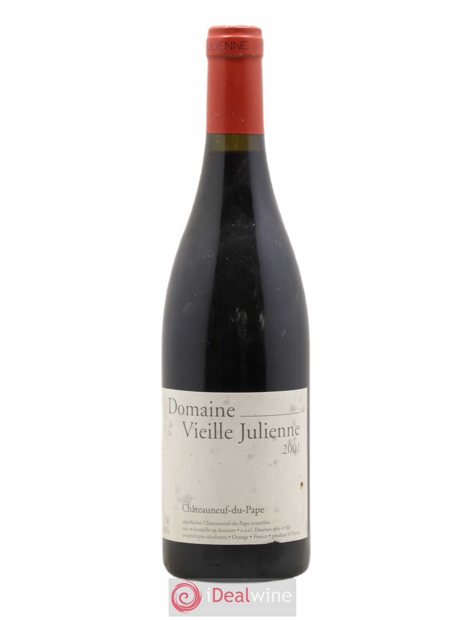Châteauneuf-du-Pape Vieille Julienne (Domaine de la) Jean-Paul Daumen 2001 - Lot de 1 bouteille - 0