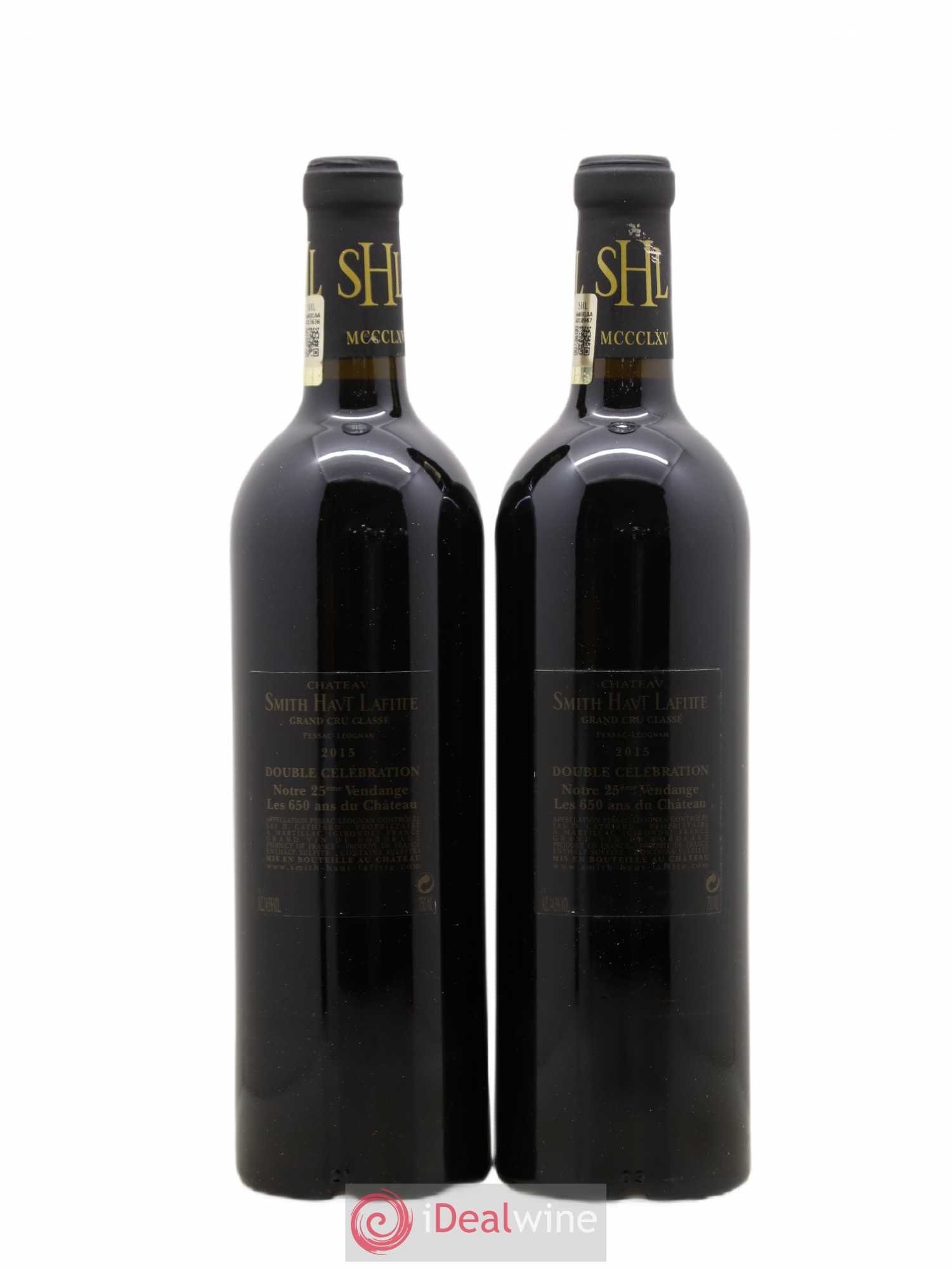 Château Smith Haut Lafitte Cru Classé de Graves 2015 - Lot de 2 bouteilles - 1