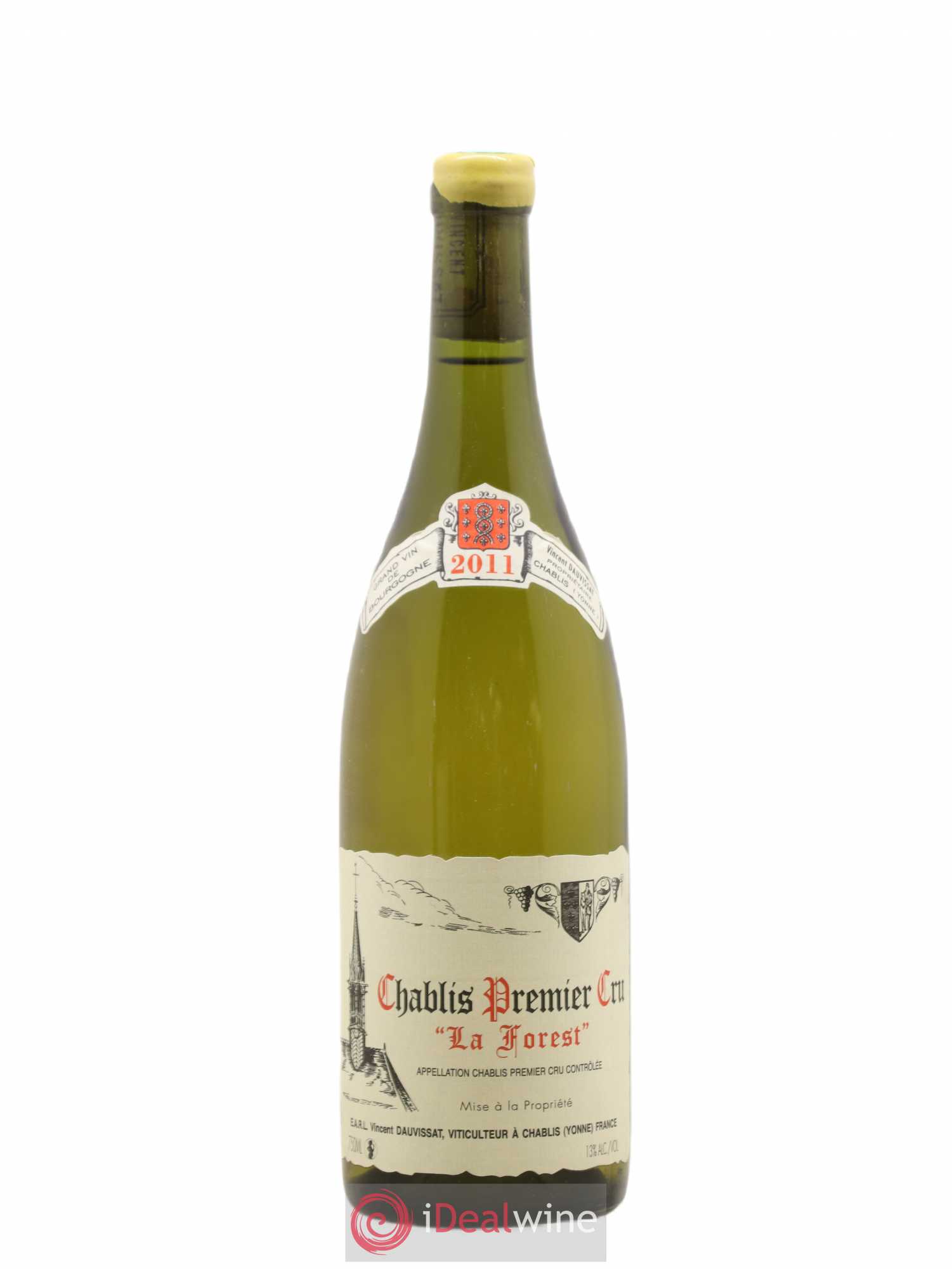 Chablis 1er Cru La Forest Vincent Dauvissat (Domaine) 2011 - Lot de 1 bouteille - 0