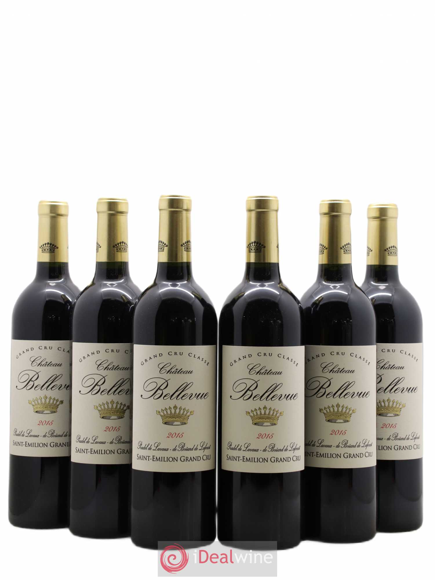 Château Bellevue Grand Cru Classé 2015 - Lot de 6 bouteilles - 0