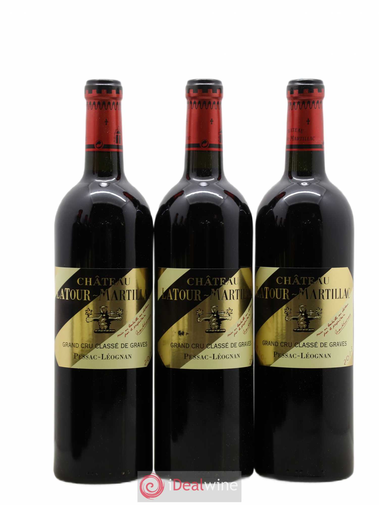 Château Latour-Martillac Cru Classé de Graves 2015 - Lot de 6 bouteilles - 1