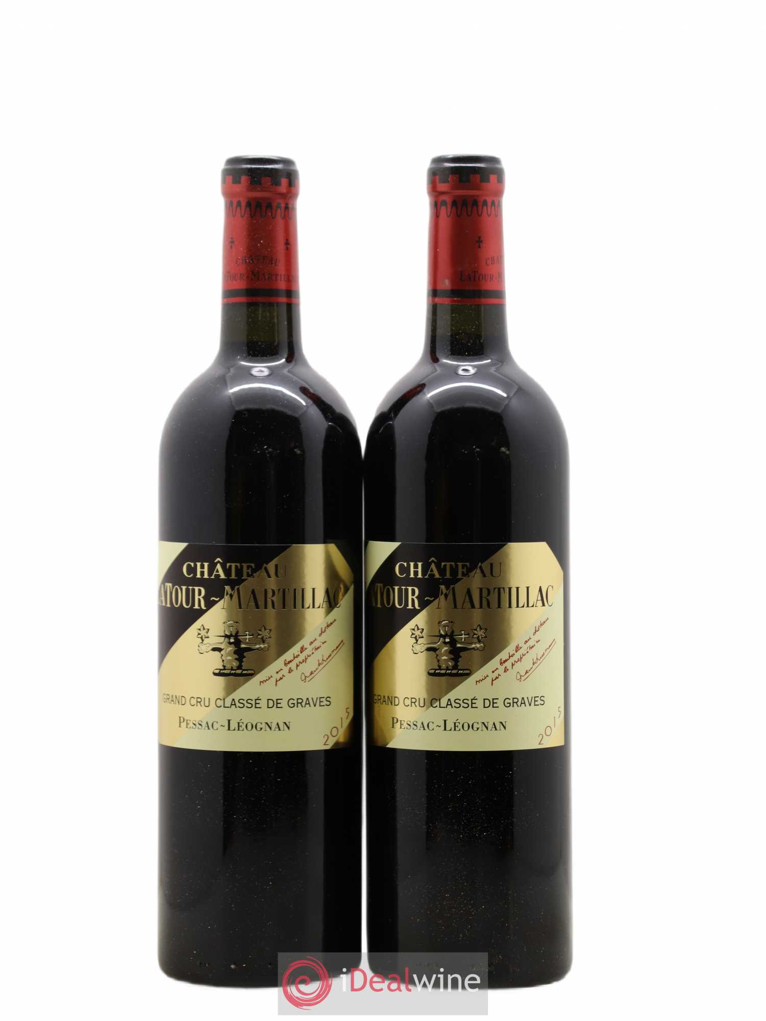 Château Latour-Martillac Cru Classé de Graves 2015 - Lot de 2 bouteilles - 0