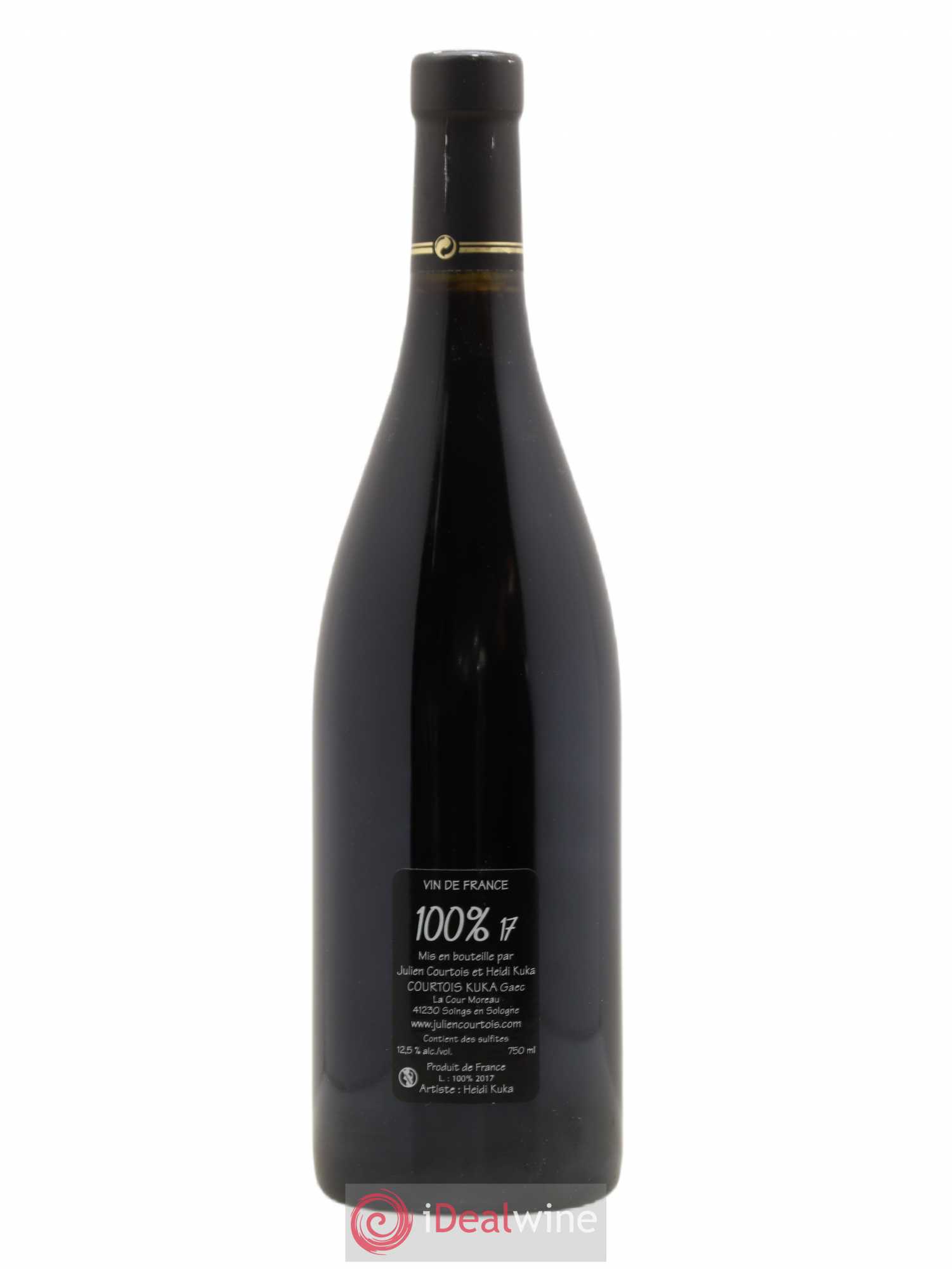 Vin de France 100% Julien Courtois 2017 - Posten von 1 Flasche - 1