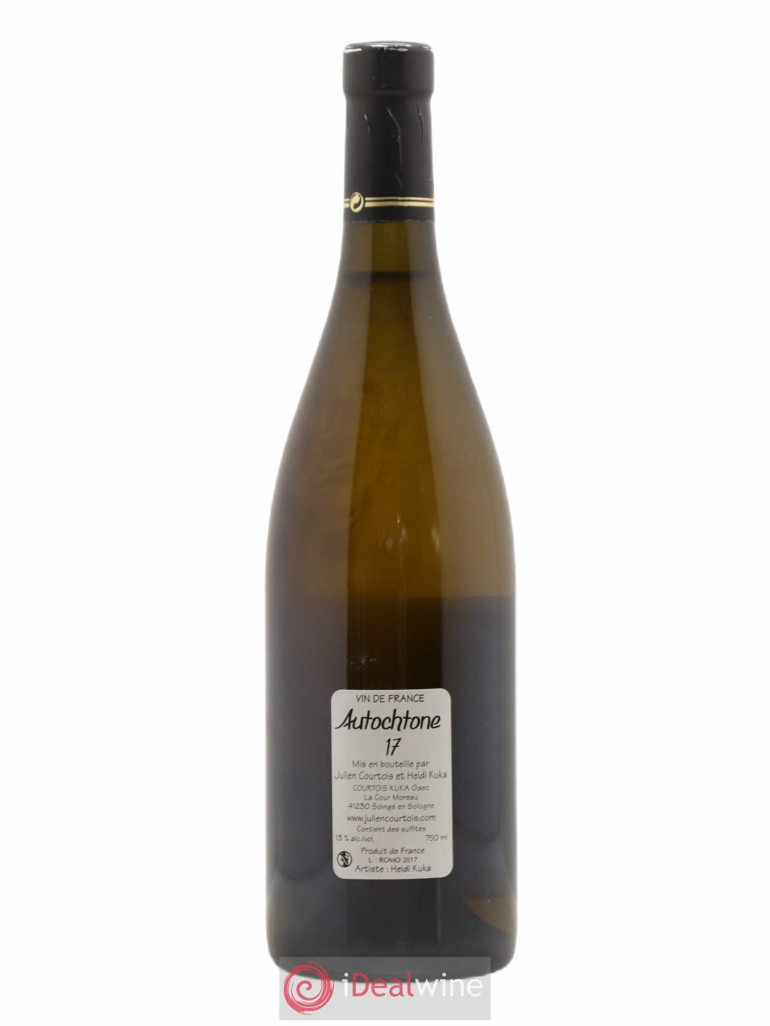 Vin de France Autochtone Julien Courtois 2017 - Posten von 1 Flasche - 1