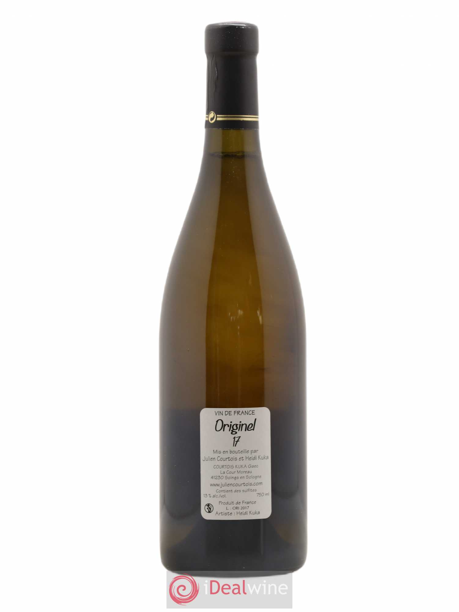 Vin de France Cuvée Originelle Julien Courtois 2017 - Posten von 1 Flasche - 1