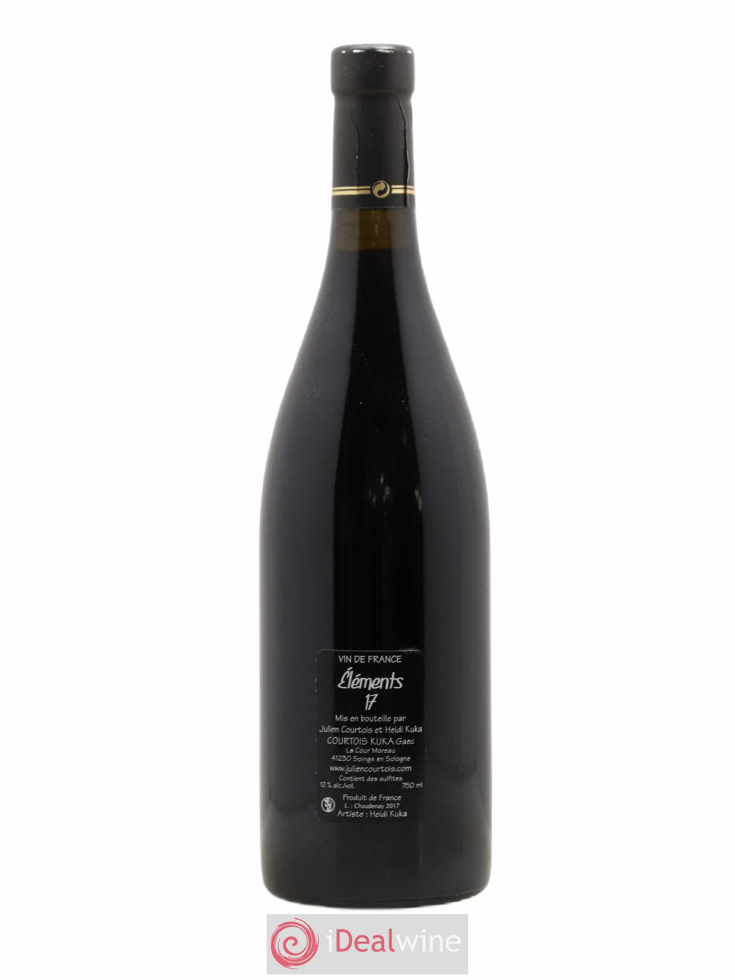 Vin de France Element Julien Courtois 2017 - Posten von 1 Flasche - 1