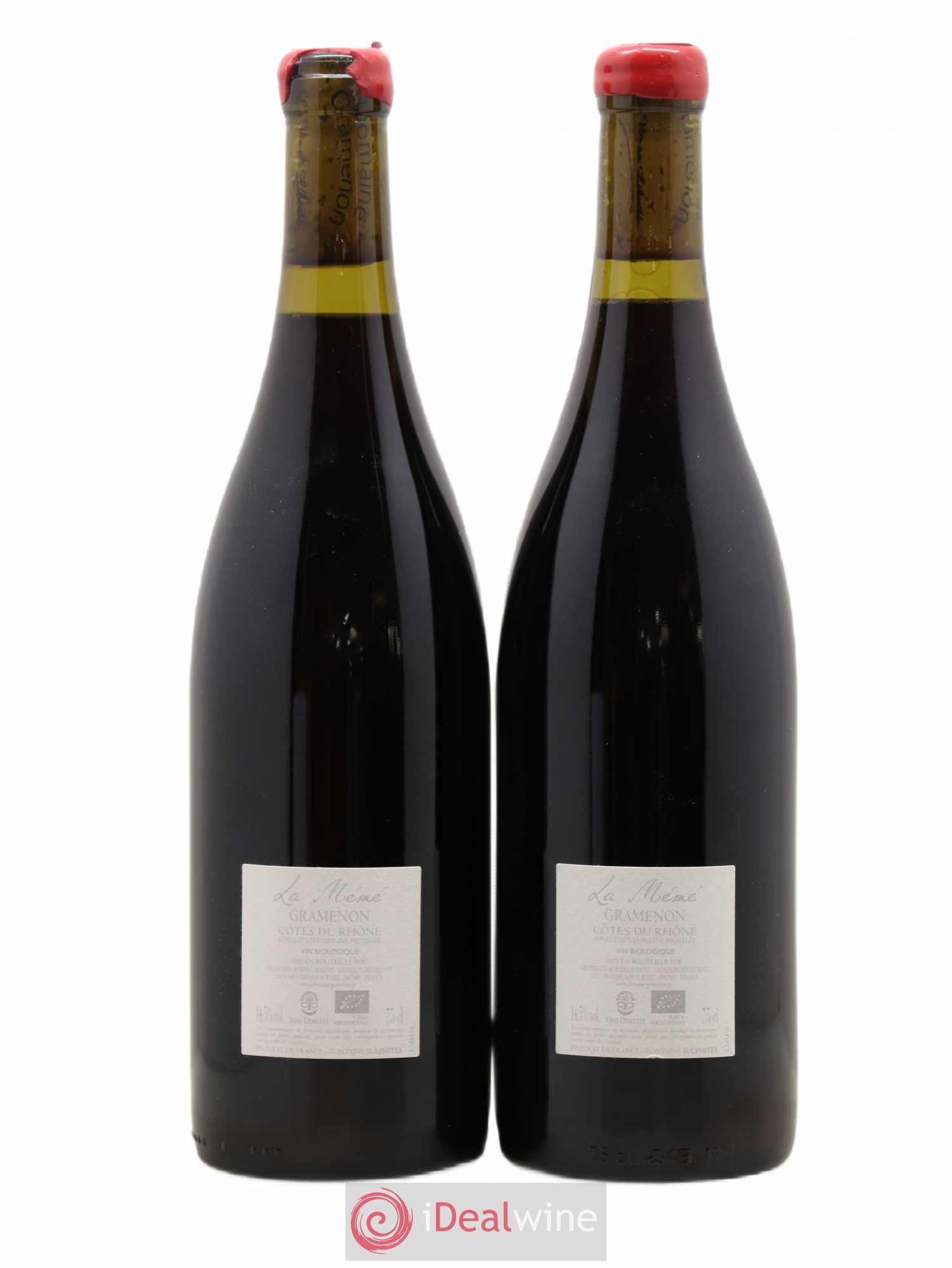 Côtes-du-Rhône La Mémé Ceps Centenaires Gramenon (Domaine) 2018 - Lot de 2 bouteilles - 1