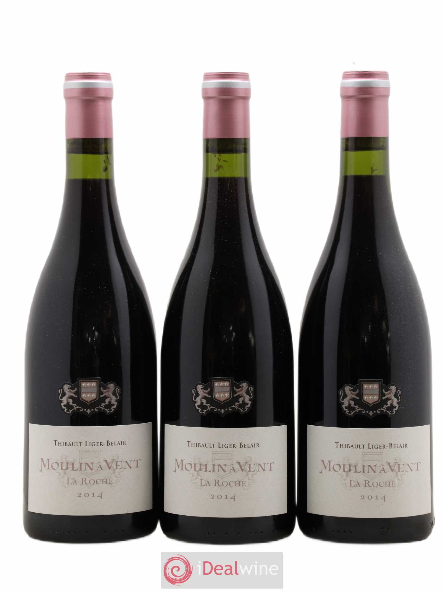 Moulin-à-Vent La Roche Thibault Liger-Belair 2014 - Lot de 3 bouteilles - 0