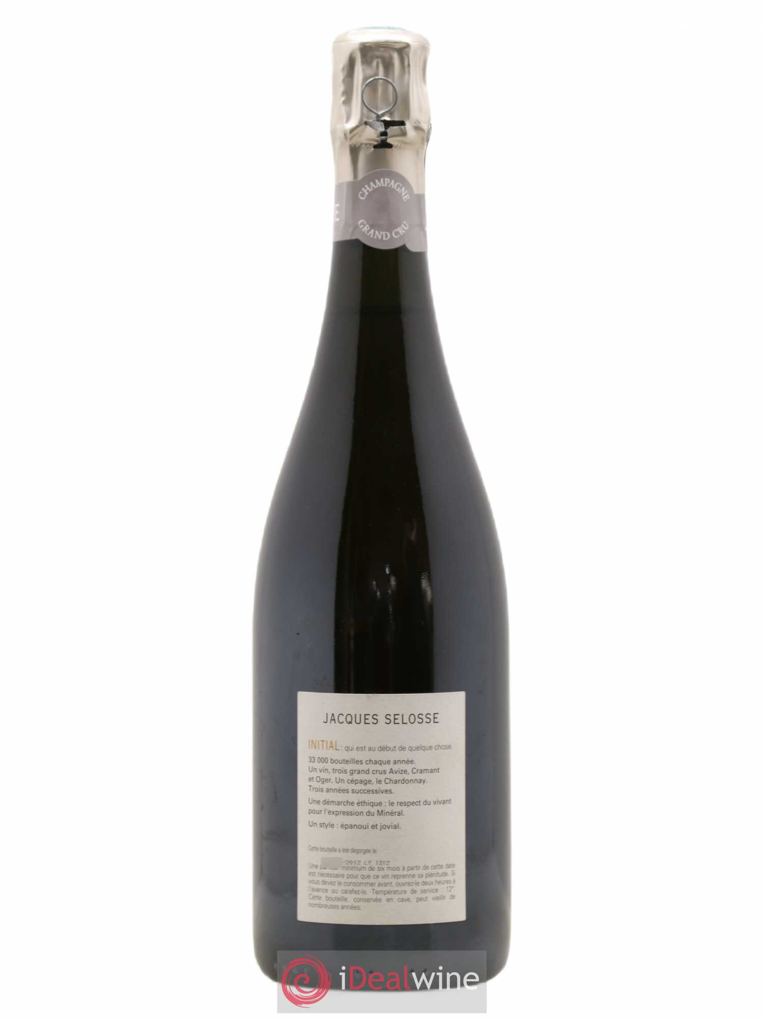 Initial Brut Jacques Selosse - Lot de 1 bouteille - 1