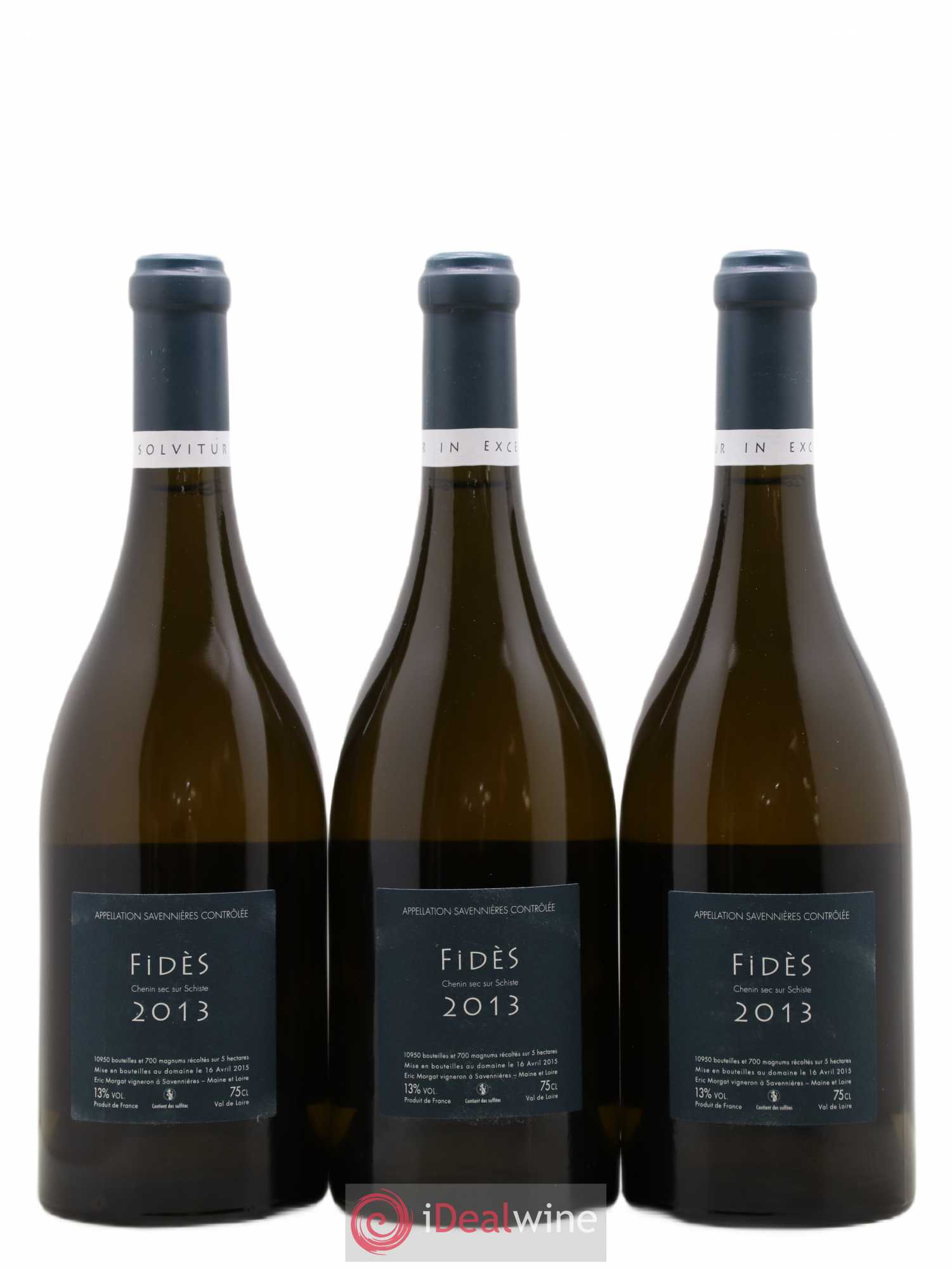 Savennières Fidès Eric Morgat 2013 - Lot de 3 bouteilles - 1