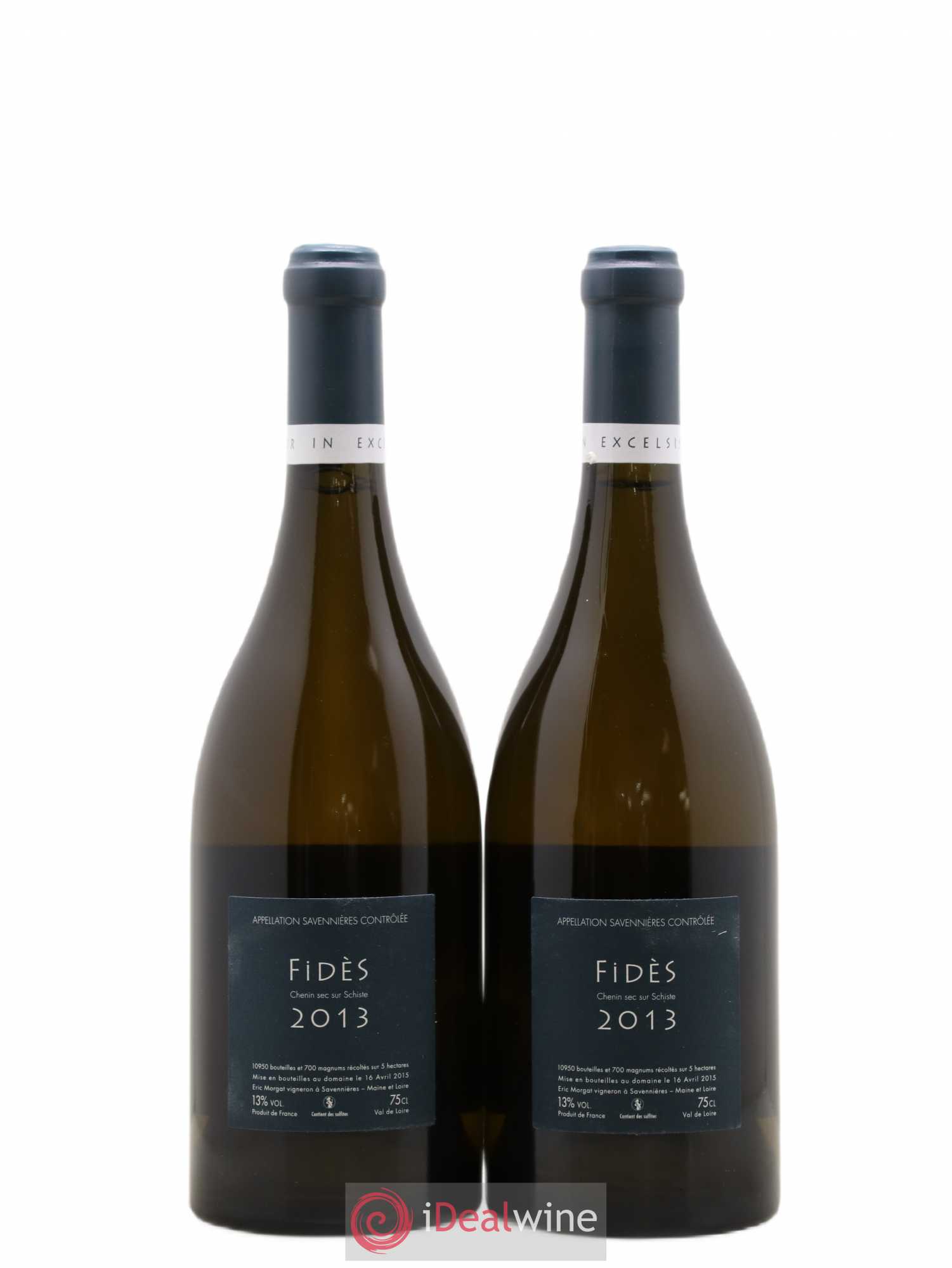 Savennières Fidès Eric Morgat 2013 - Lot de 2 bouteilles - 1