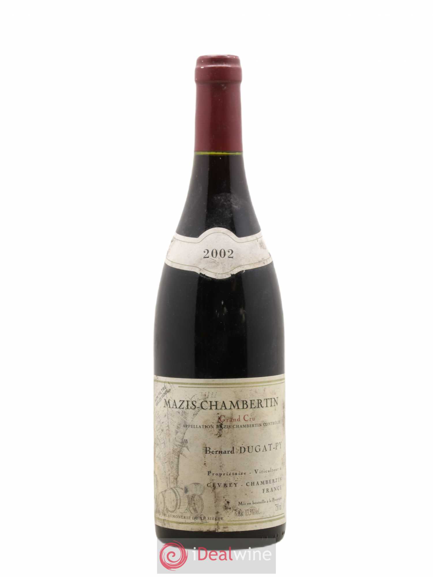 Mazis-Chambertin Grand Cru Vieilles Vignes Dugat-Py 2002 - Lot de 1 bouteille - 0