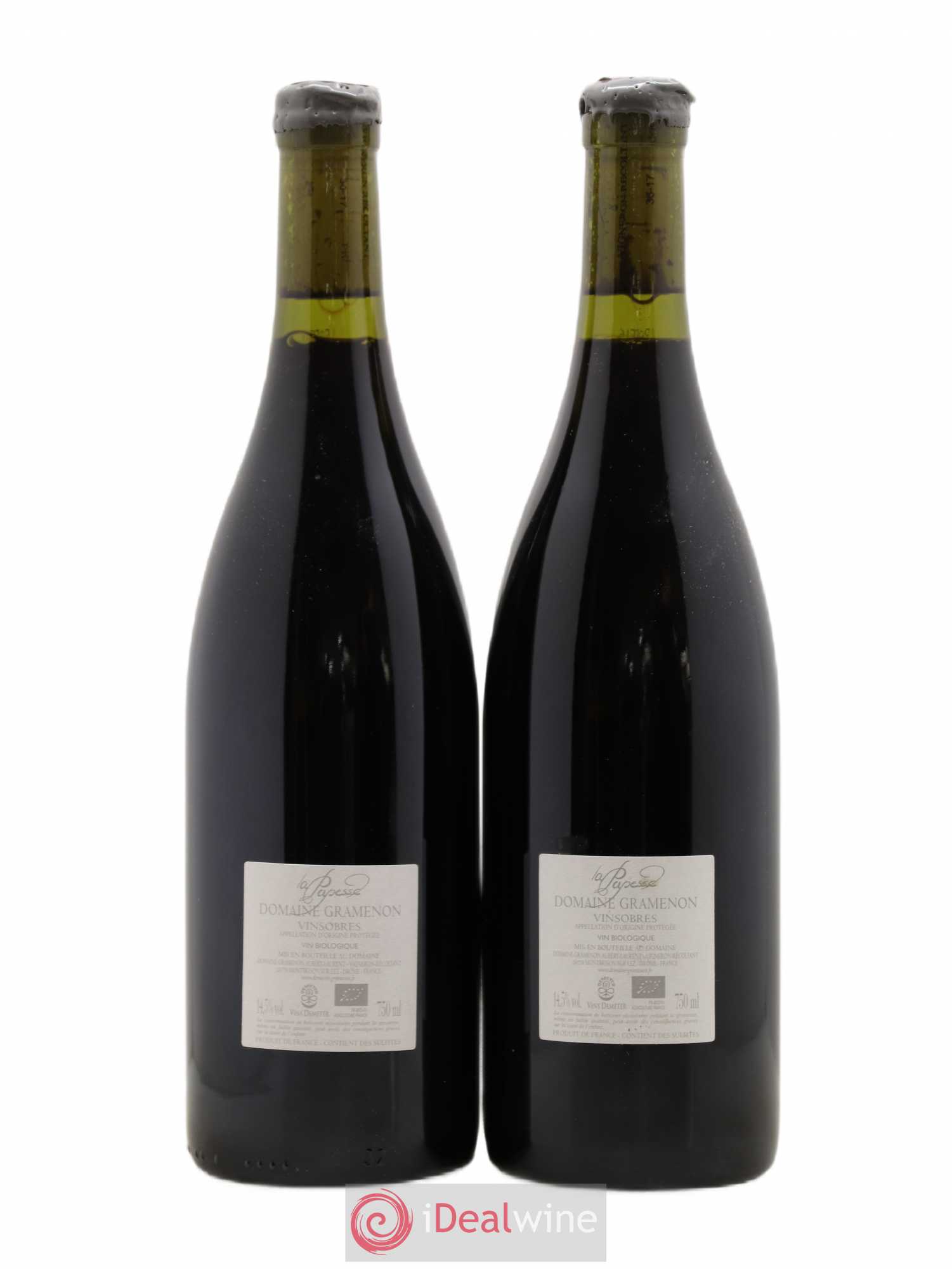 Vinsobres La Papesse Gramenon (Domaine) 2016 - Lot de 2 bouteilles - 1