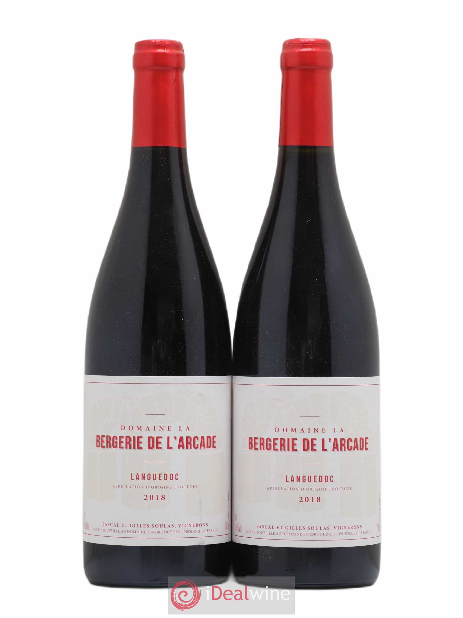 Languedoc La Bergerie de l'Arcade (Domaine) 2018 - Lot de 2 bouteilles - 0