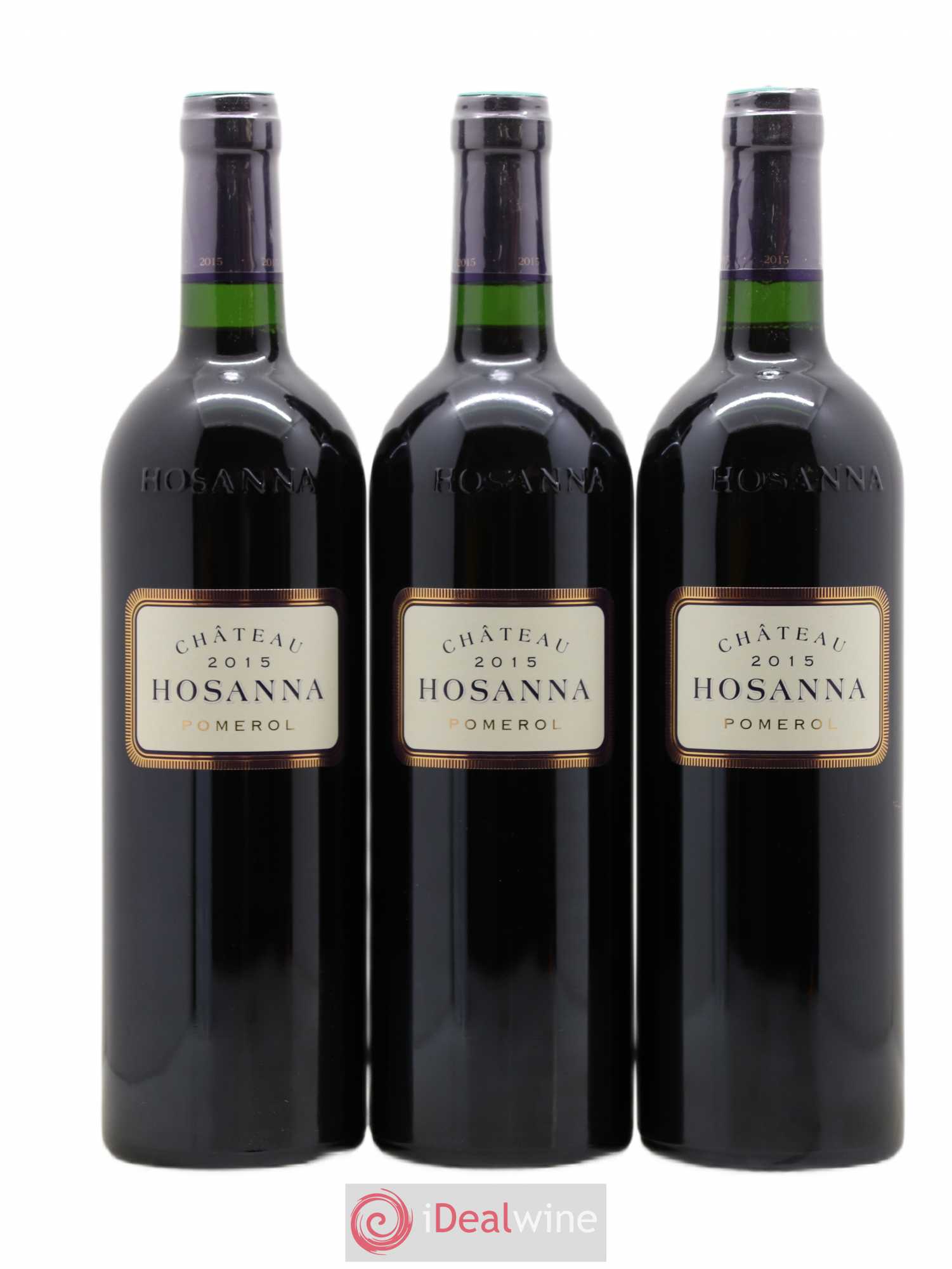 Château Hosanna 2015 - Lot de 3 bouteilles - 0