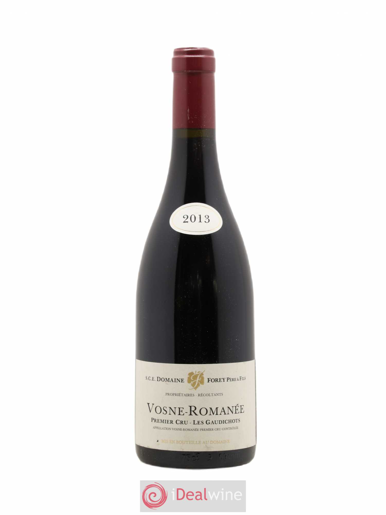 Vosne-Romanée 1er Cru Les Gaudichots Forey Père et Fils (Domaine) 2013 - Lot de 1 bouteille - 0