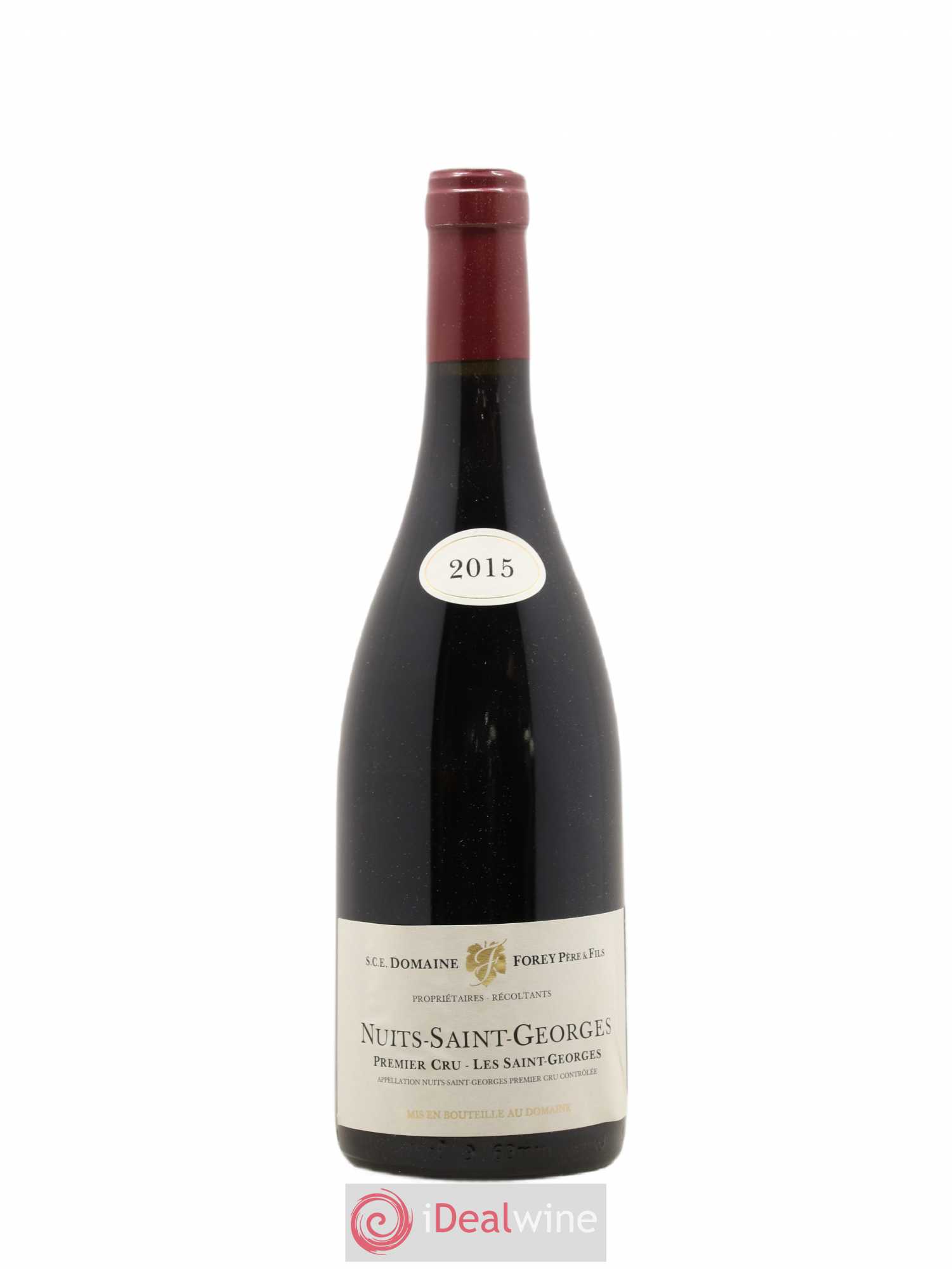 Nuits-Saint-Georges 1er Cru Les Saint-Georges Forey Père et Fils (Domaine) 2015 - Lot de 1 bouteille - 0