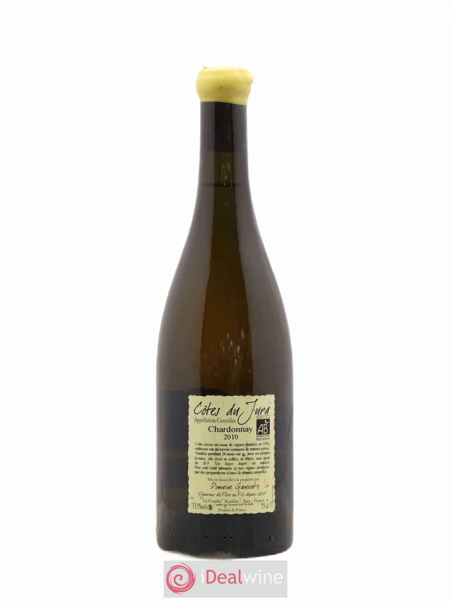 Côtes du Jura Les Chalasses Vieilles Vignes Jean-François Ganevat (Domaine) 2010 - Lot de 1 bouteille - 1