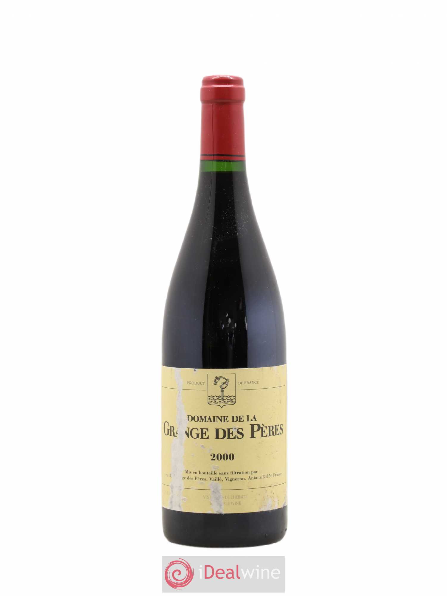 Pays d'Hérault Grange des Pères Laurent Vaillé 2000 - Lot de 1 bouteille - 0