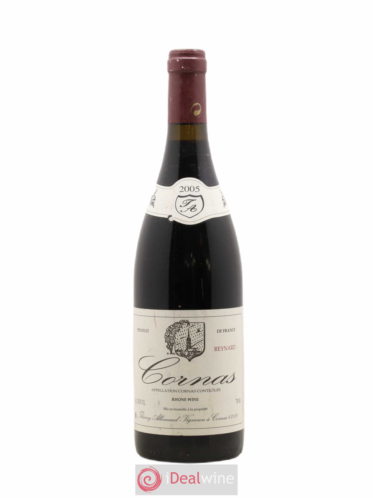 Cornas Reynard Thierry Allemand 2005 - Lot de 1 bouteille - 0